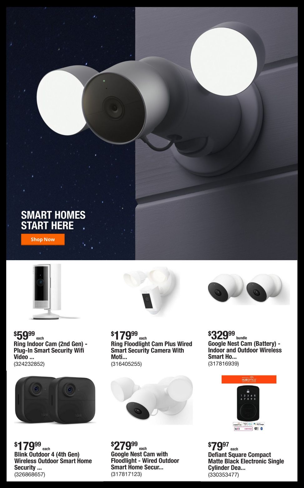 Catalogue Home Depot from 08/18/2025