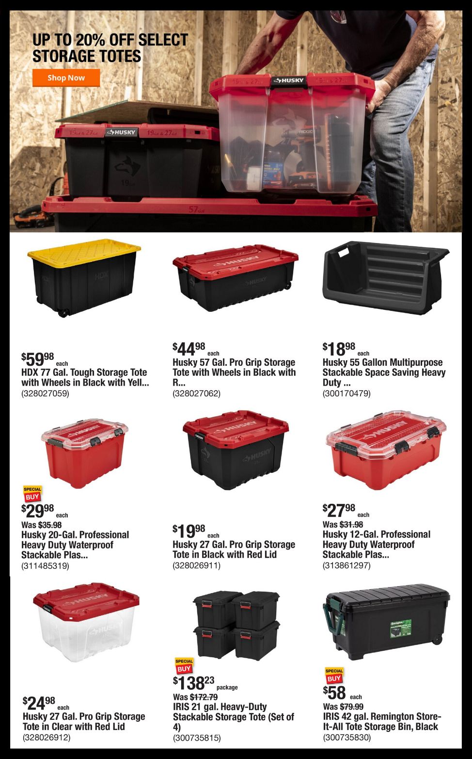 Catalogue Home Depot from 08/18/2025