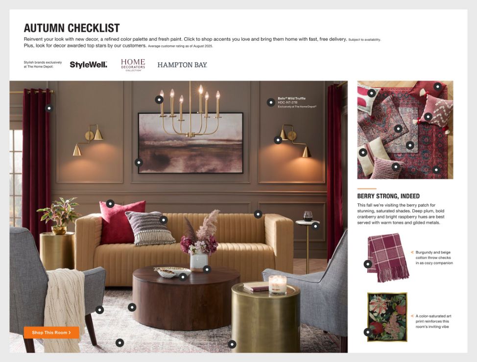Catalogue Home Depot from 08/25/2025