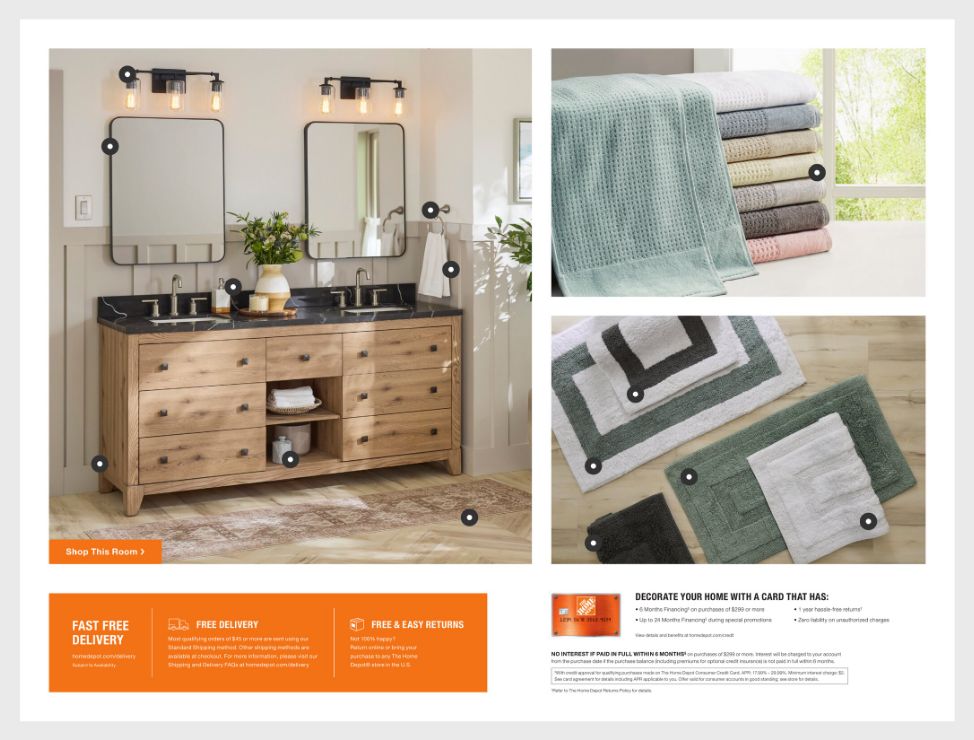 Catalogue Home Depot from 08/25/2025