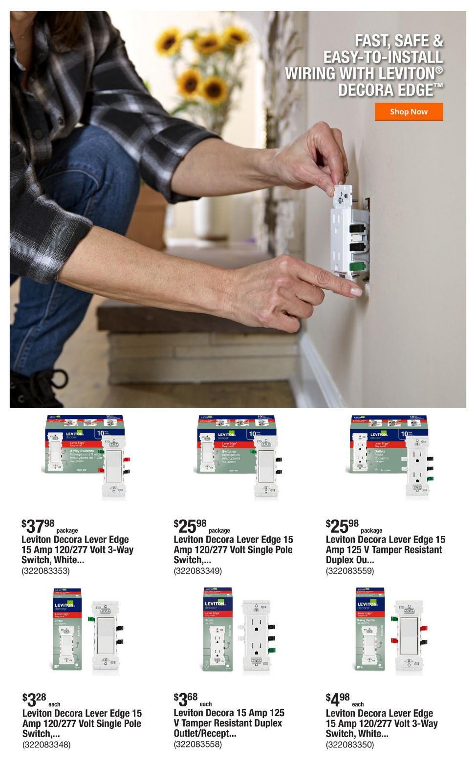 Catalogue Home Depot from 09/04/2025