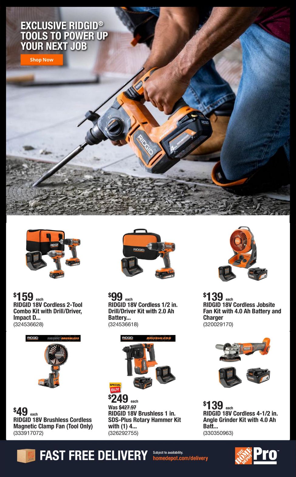Catalogue Home Depot from 09/08/2025