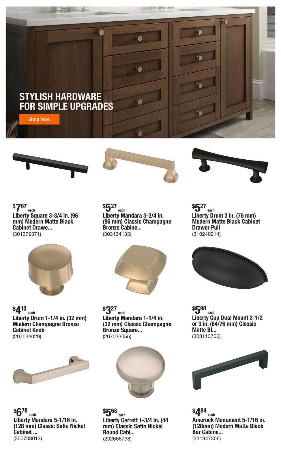 Catalogue Home Depot from 09/11/2025