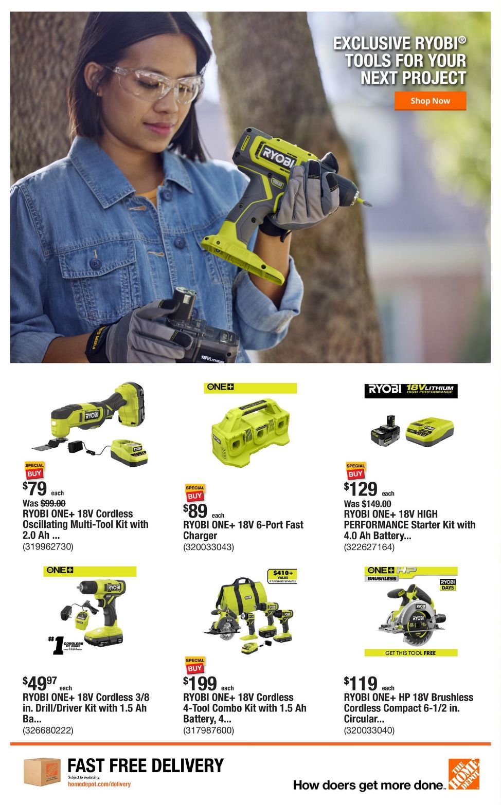 Catalogue Home Depot from 09/11/2025