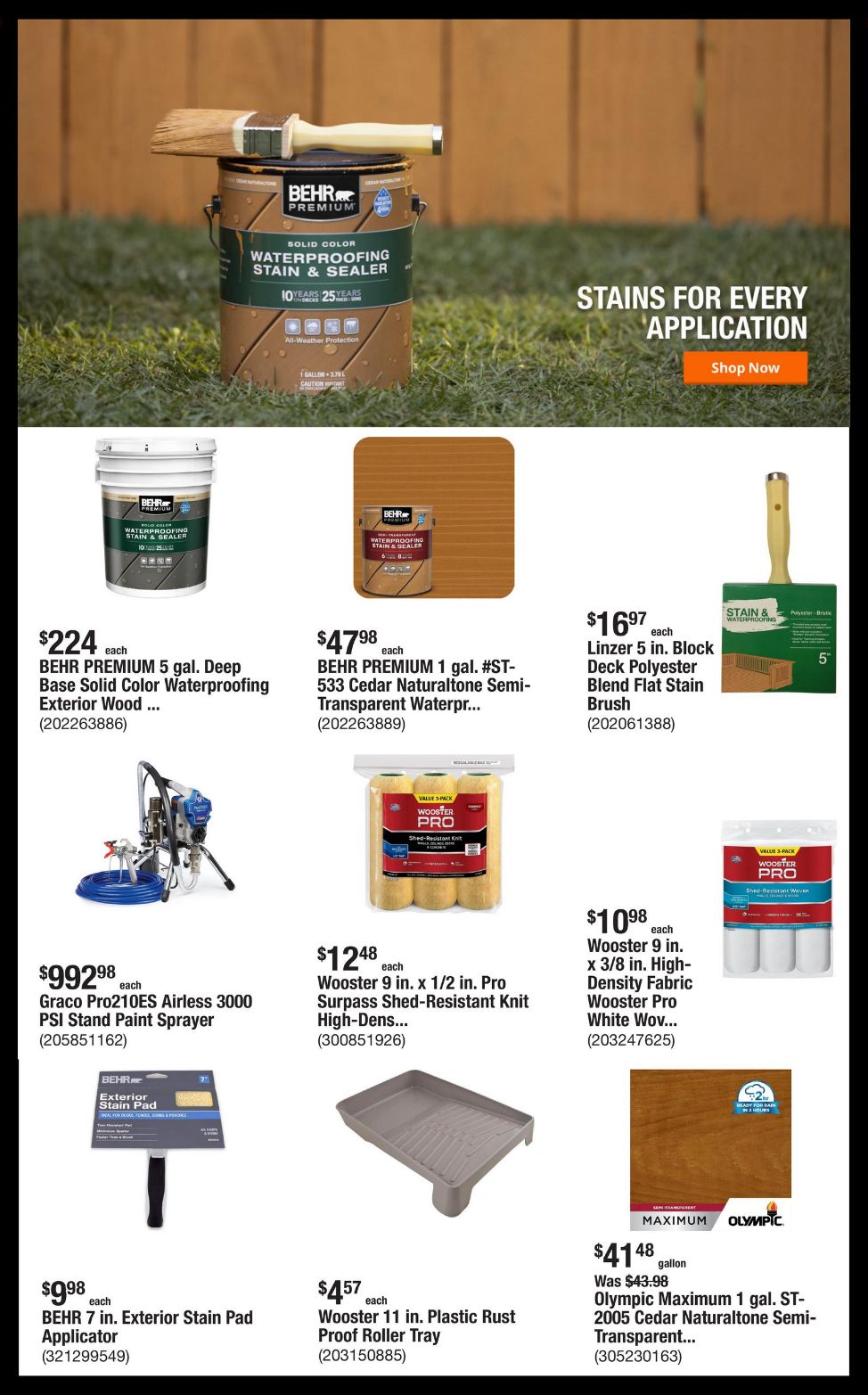 Catalogue Home Depot from 09/08/2025