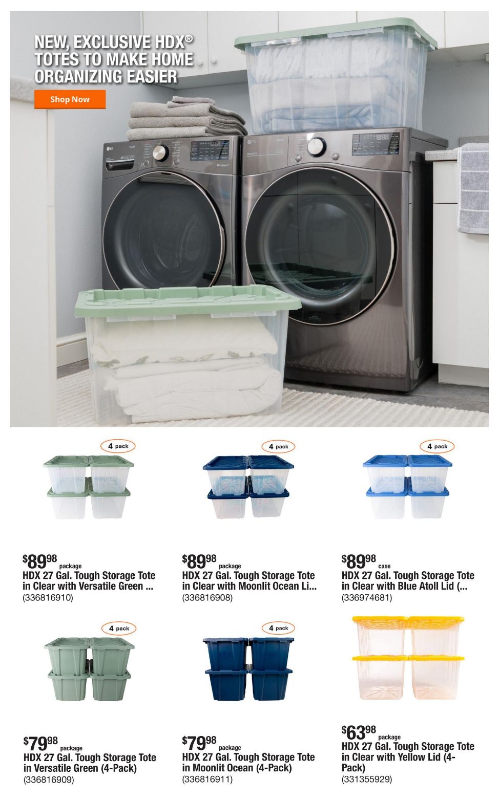 Catalogue Home Depot from 09/11/2025
