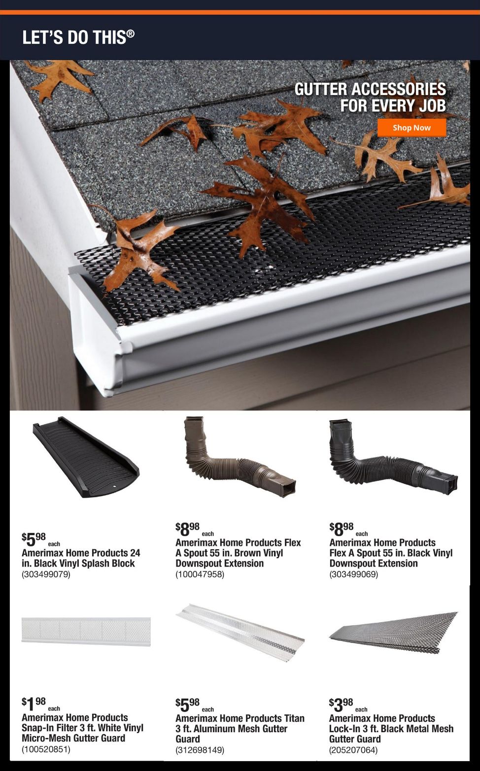 Catalogue Home Depot from 09/15/2025