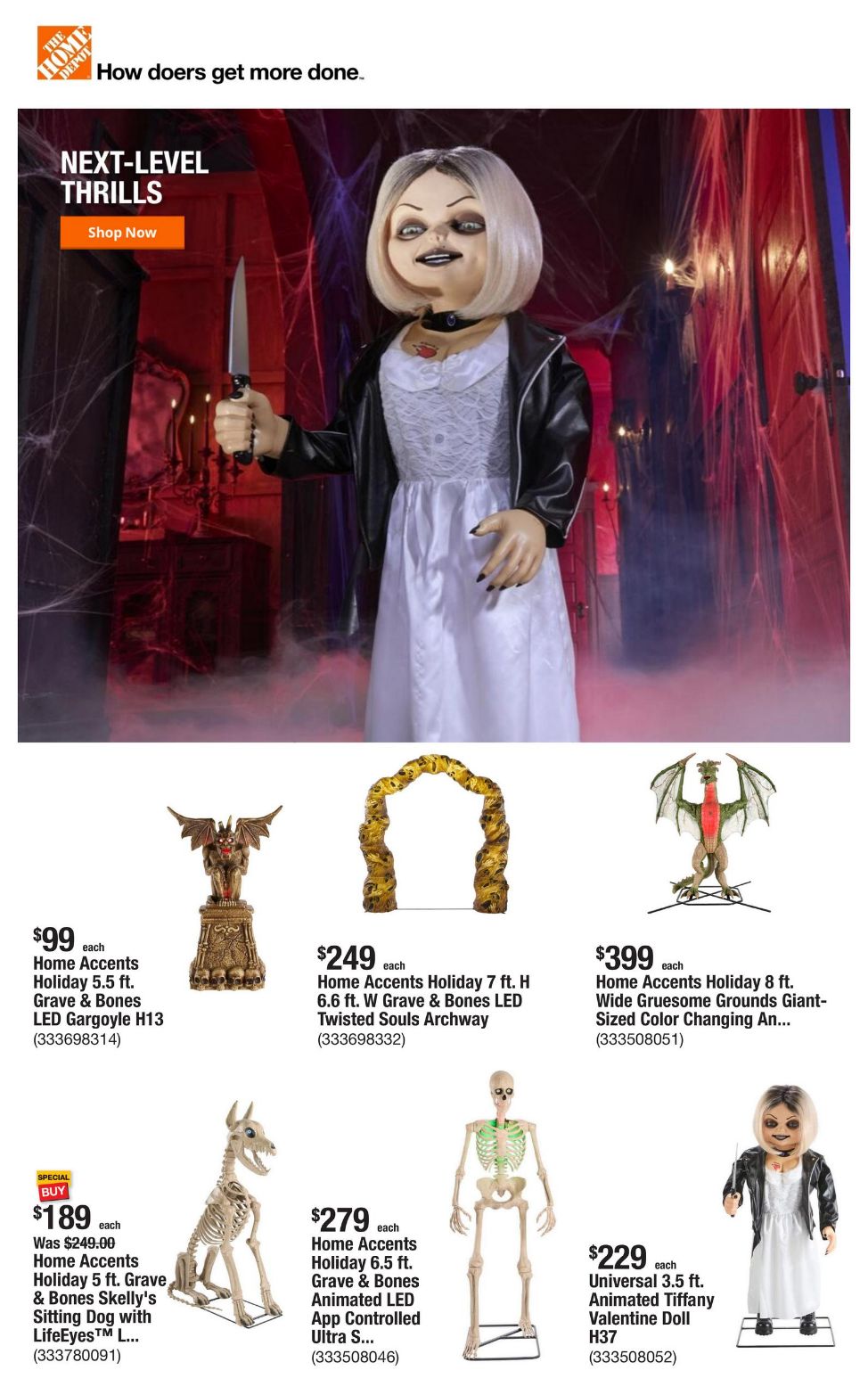 Catalogue Home Depot from 09/18/2025