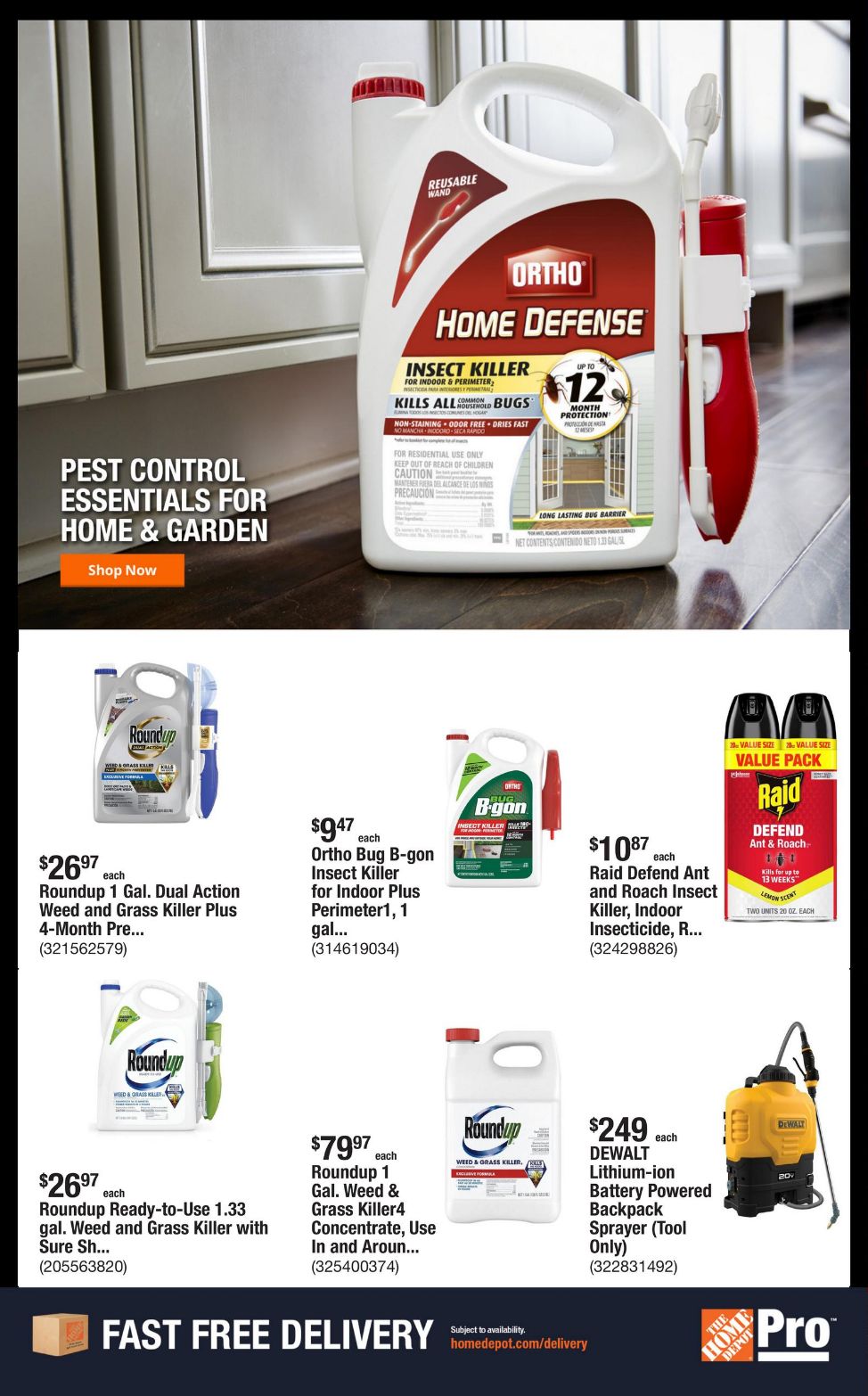 Catalogue Home Depot from 09/22/2025