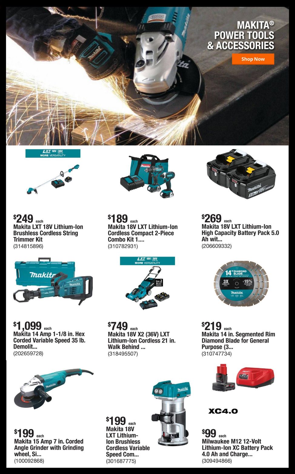 Catalogue Home Depot from 09/22/2025