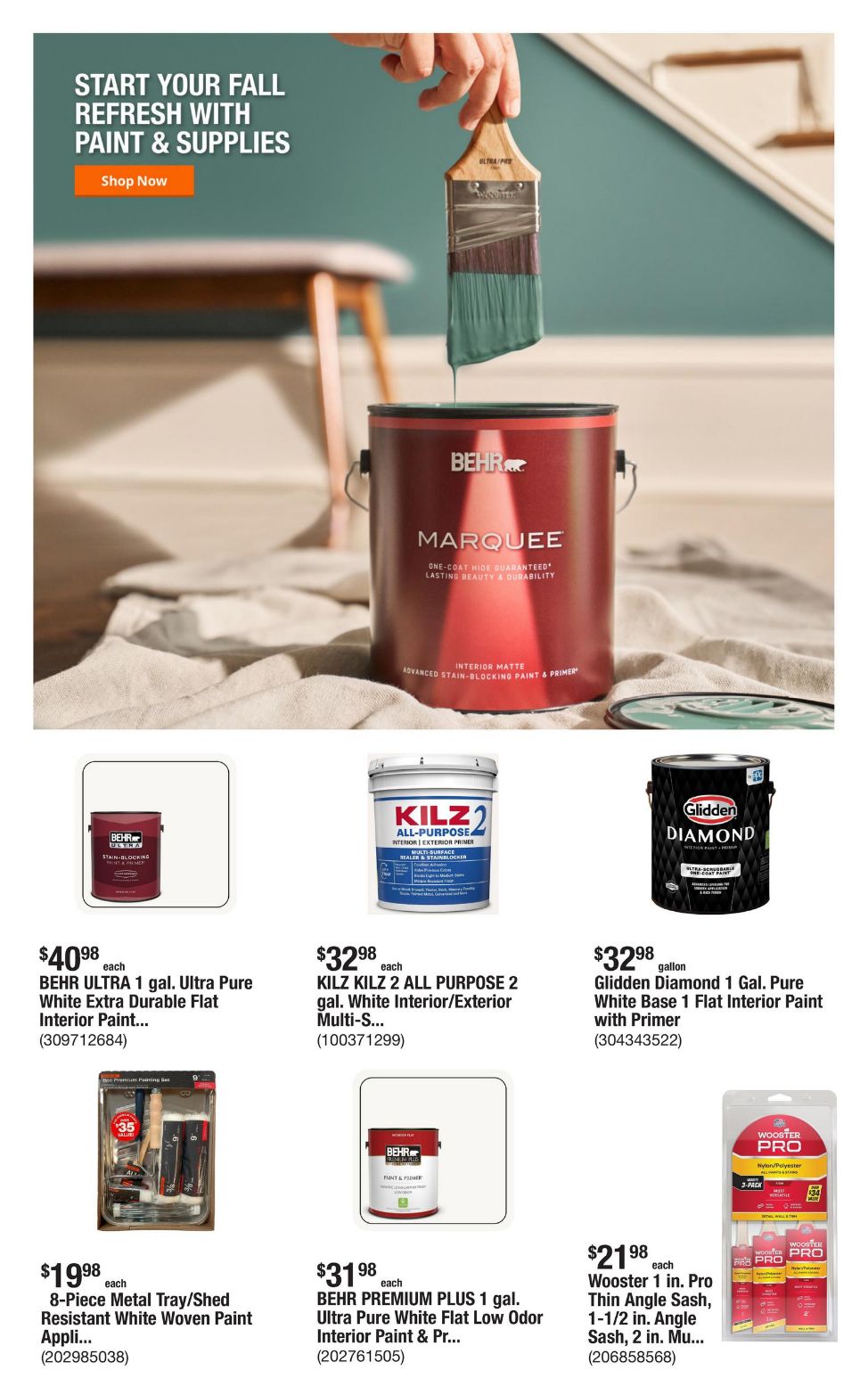 Catalogue Home Depot from 09/25/2025