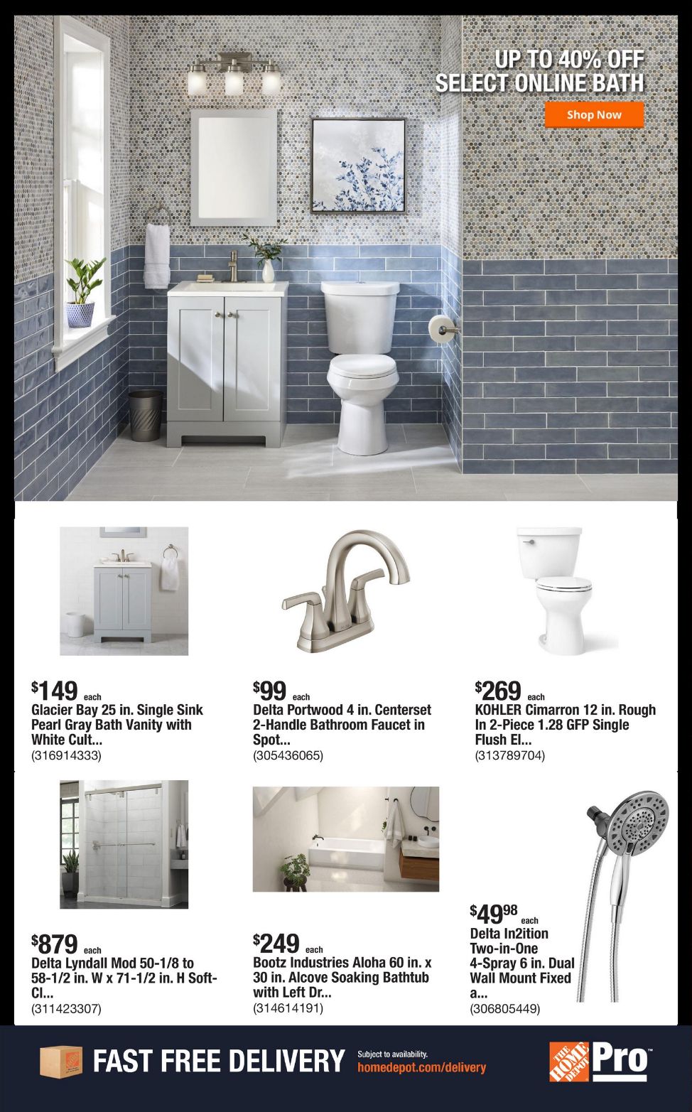 Catalogue Home Depot from 10/06/2025