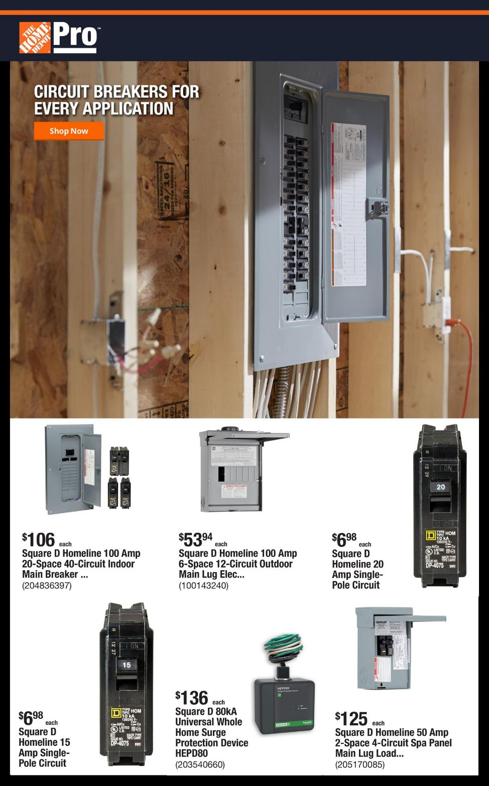 Catalogue Home Depot from 10/06/2025