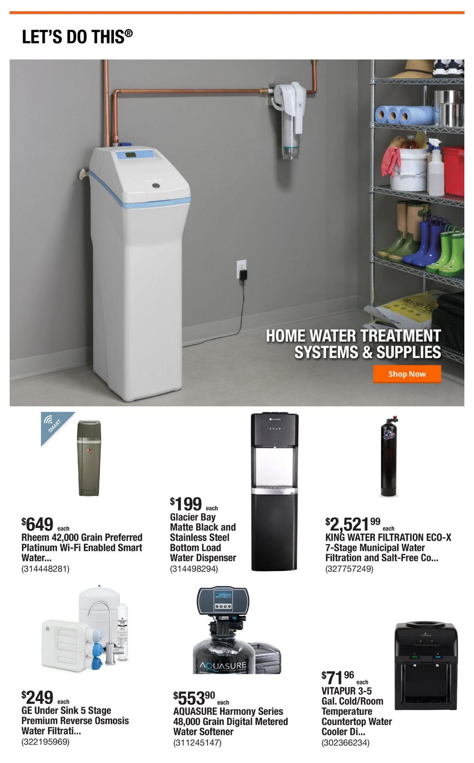 Catalogue Home Depot from 10/09/2025