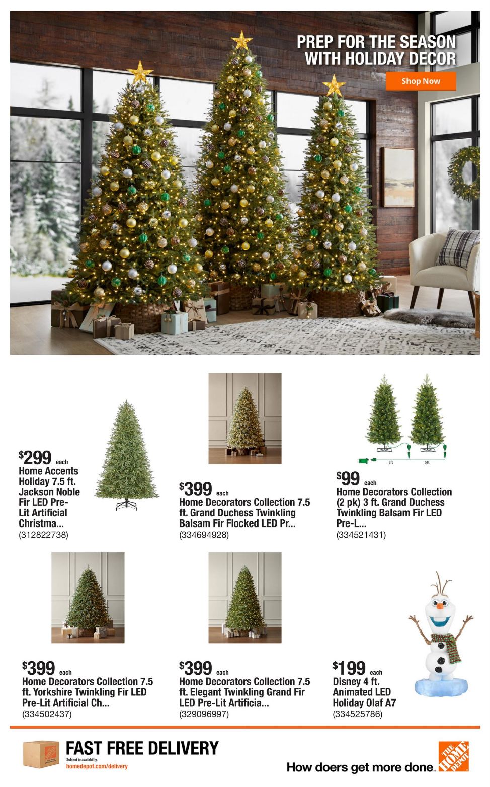 Catalogue Home Depot from 10/09/2025