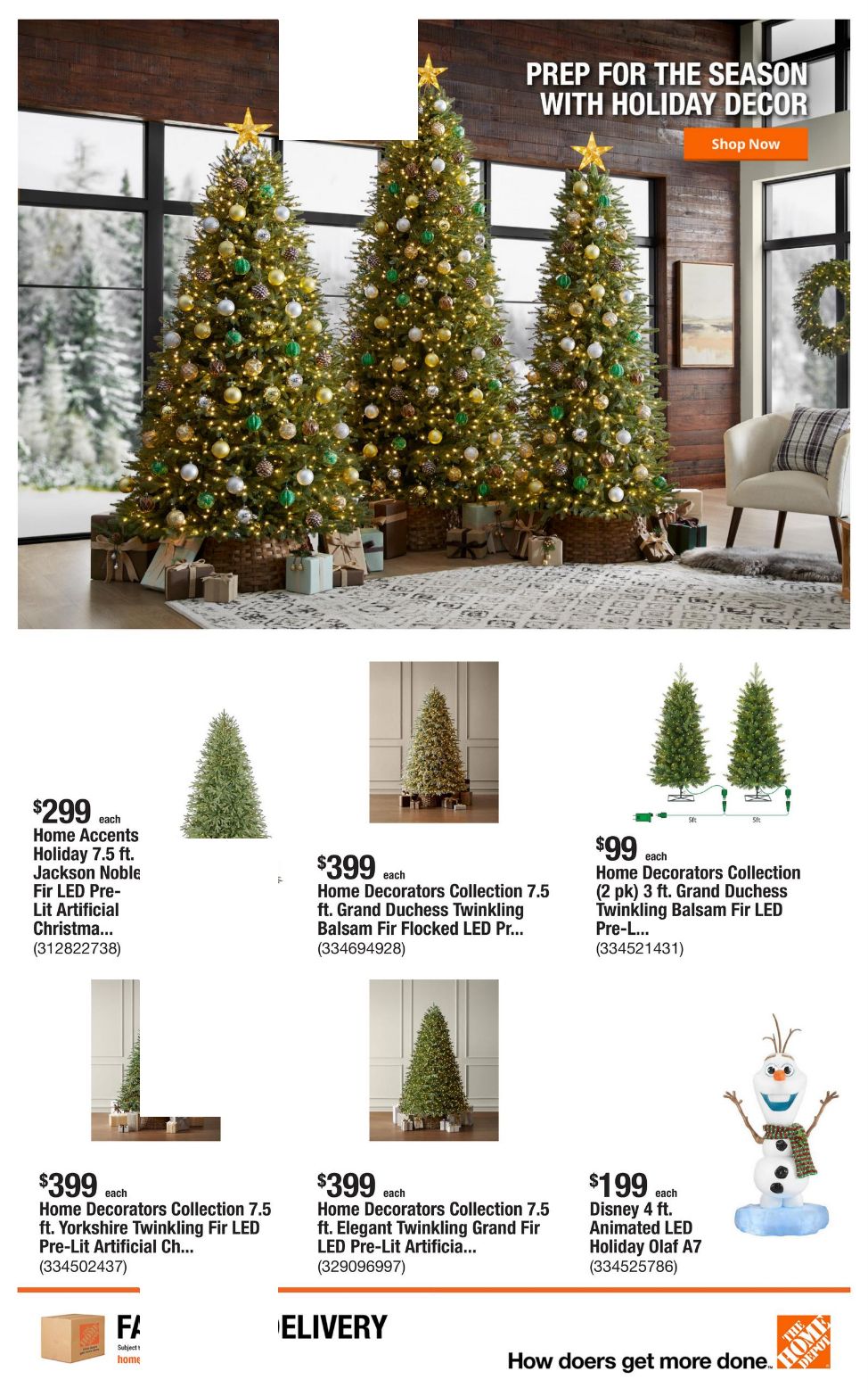 Catalogue Home Depot from 10/09/2025