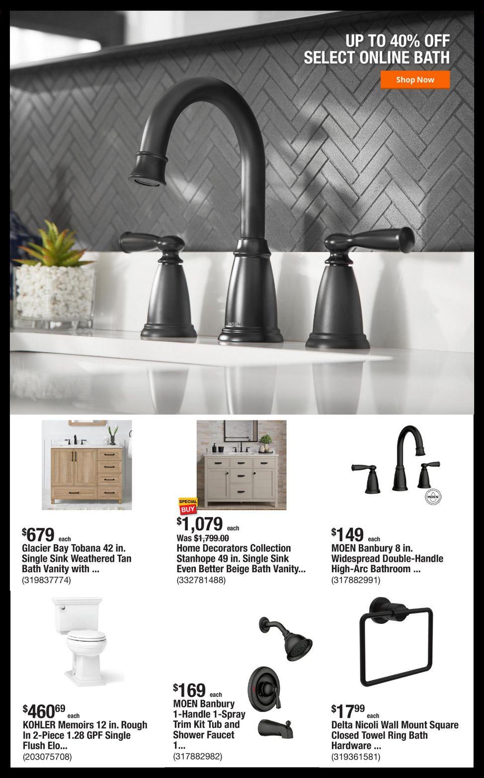 Catalogue Home Depot from 10/13/2025