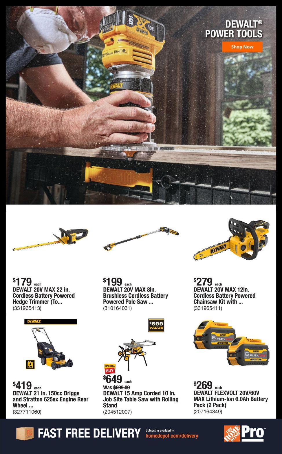 Catalogue Home Depot from 10/13/2025