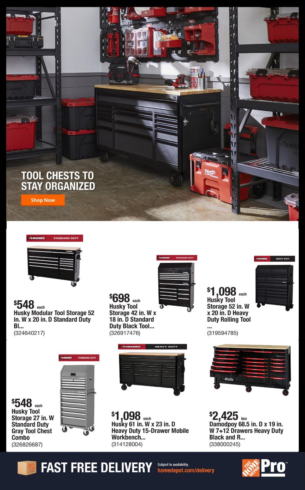 Catalogue Home Depot from 10/20/2025
