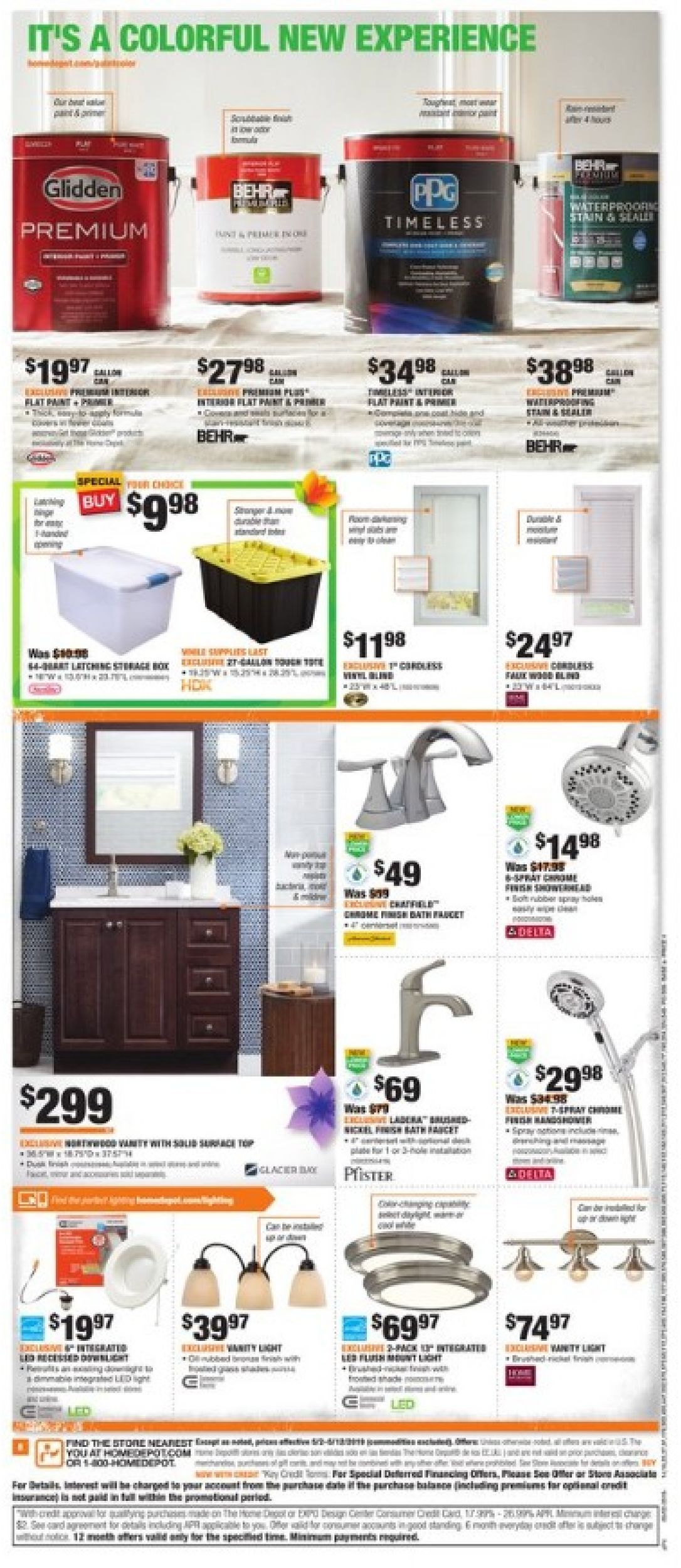 Catalogue Home Depot from 05/02/2019