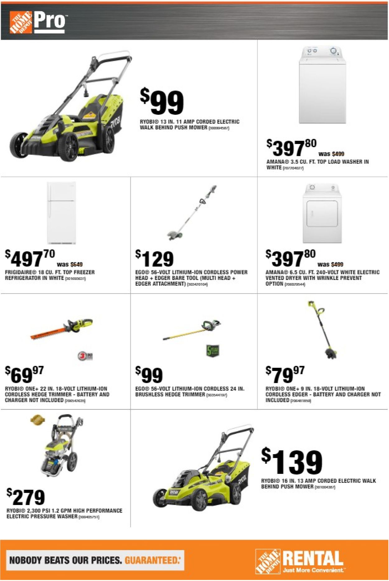 Catalogue Home Depot from 05/13/2019