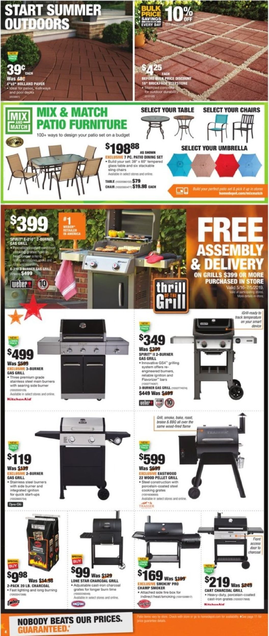 Catalogue Home Depot from 05/16/2019