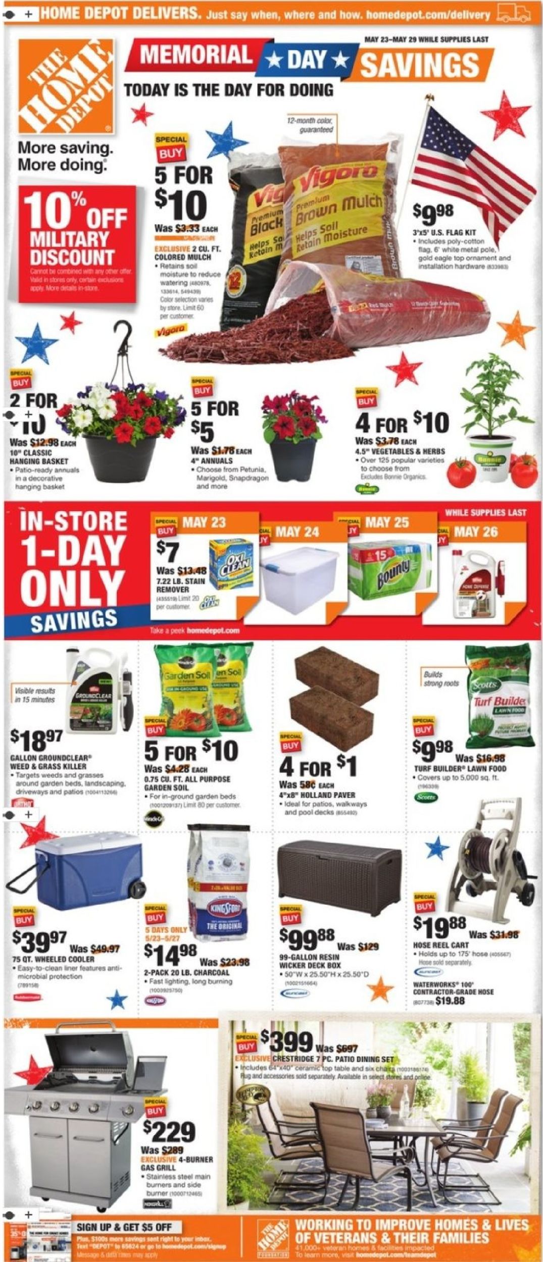Home Depot Current weekly ad 05/23 05/29/2019