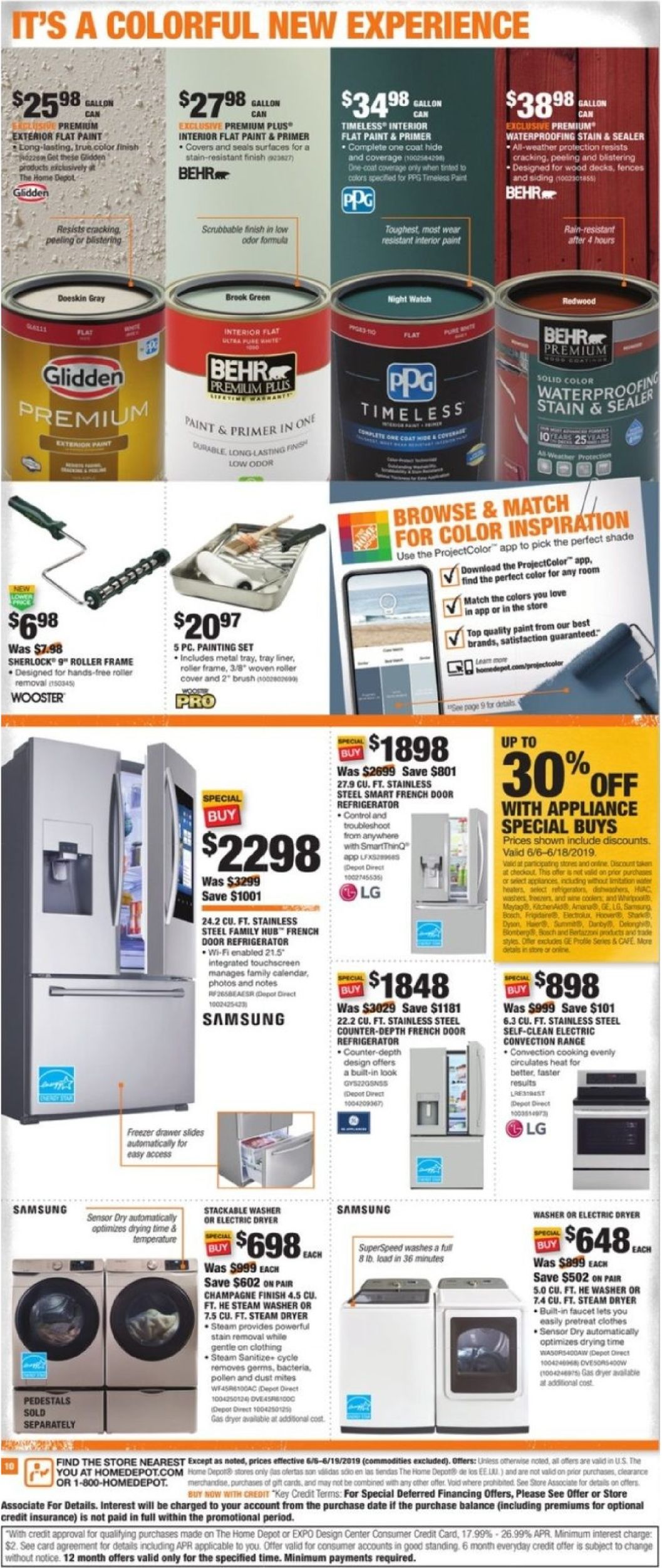 Catalogue Home Depot from 06/06/2019