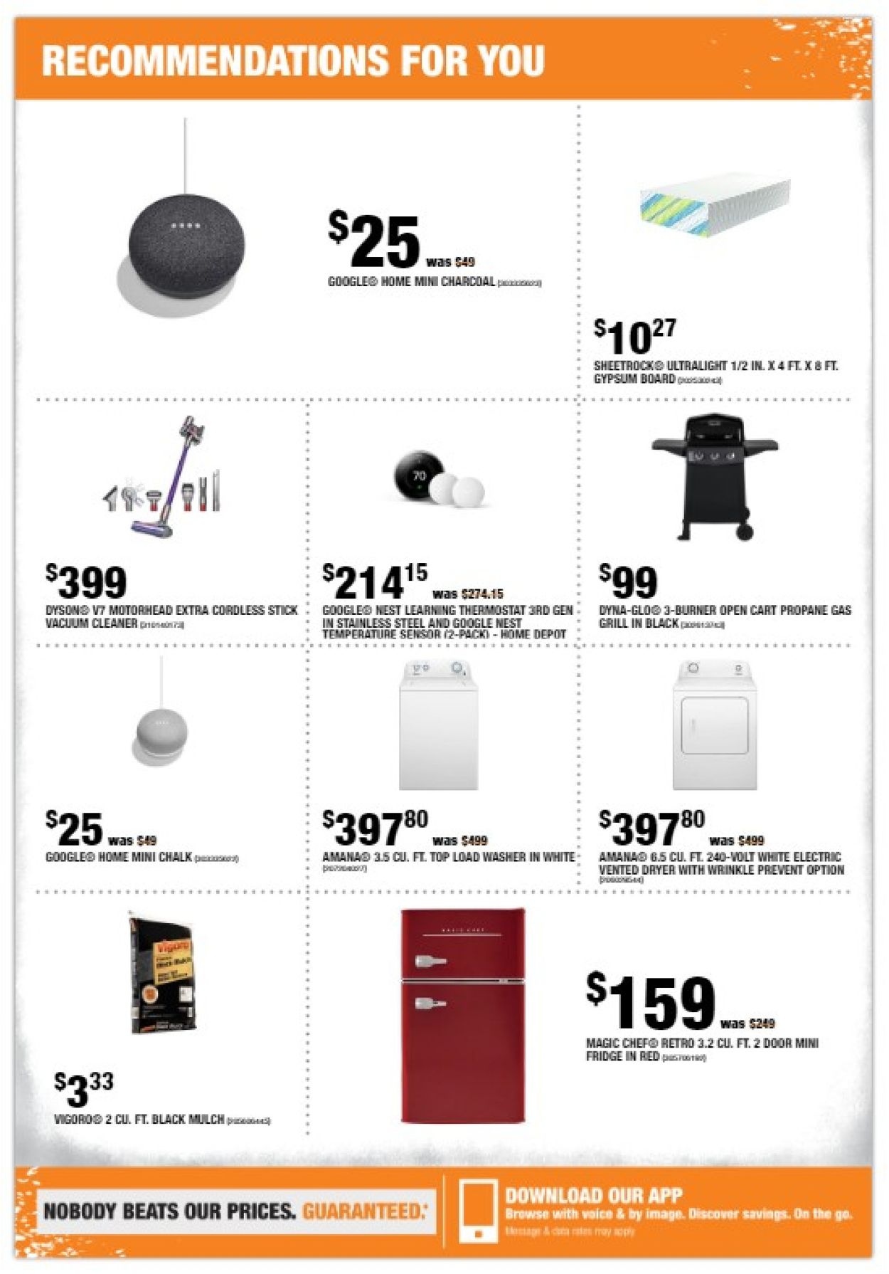 Catalogue Home Depot from 07/11/2019