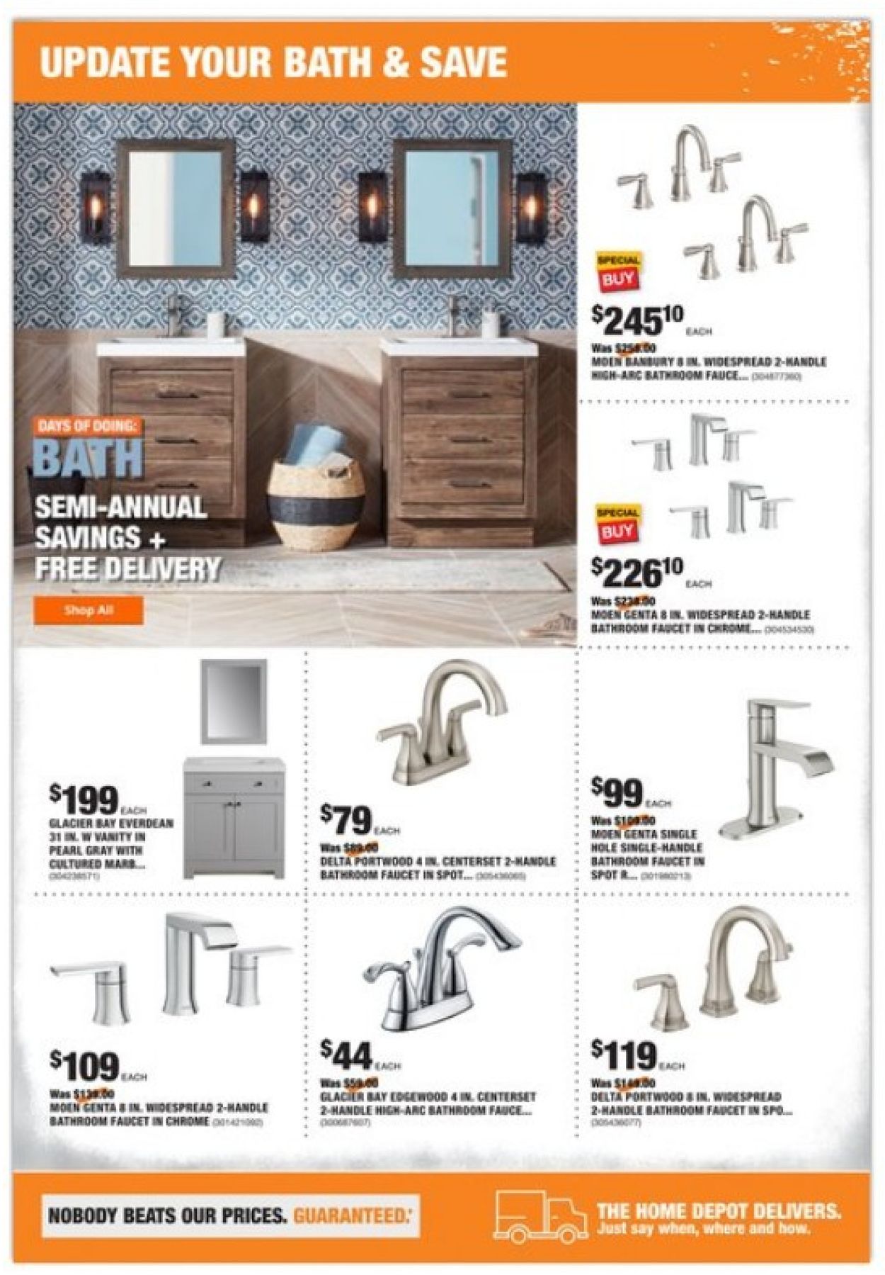 Catalogue Home Depot from 07/18/2019