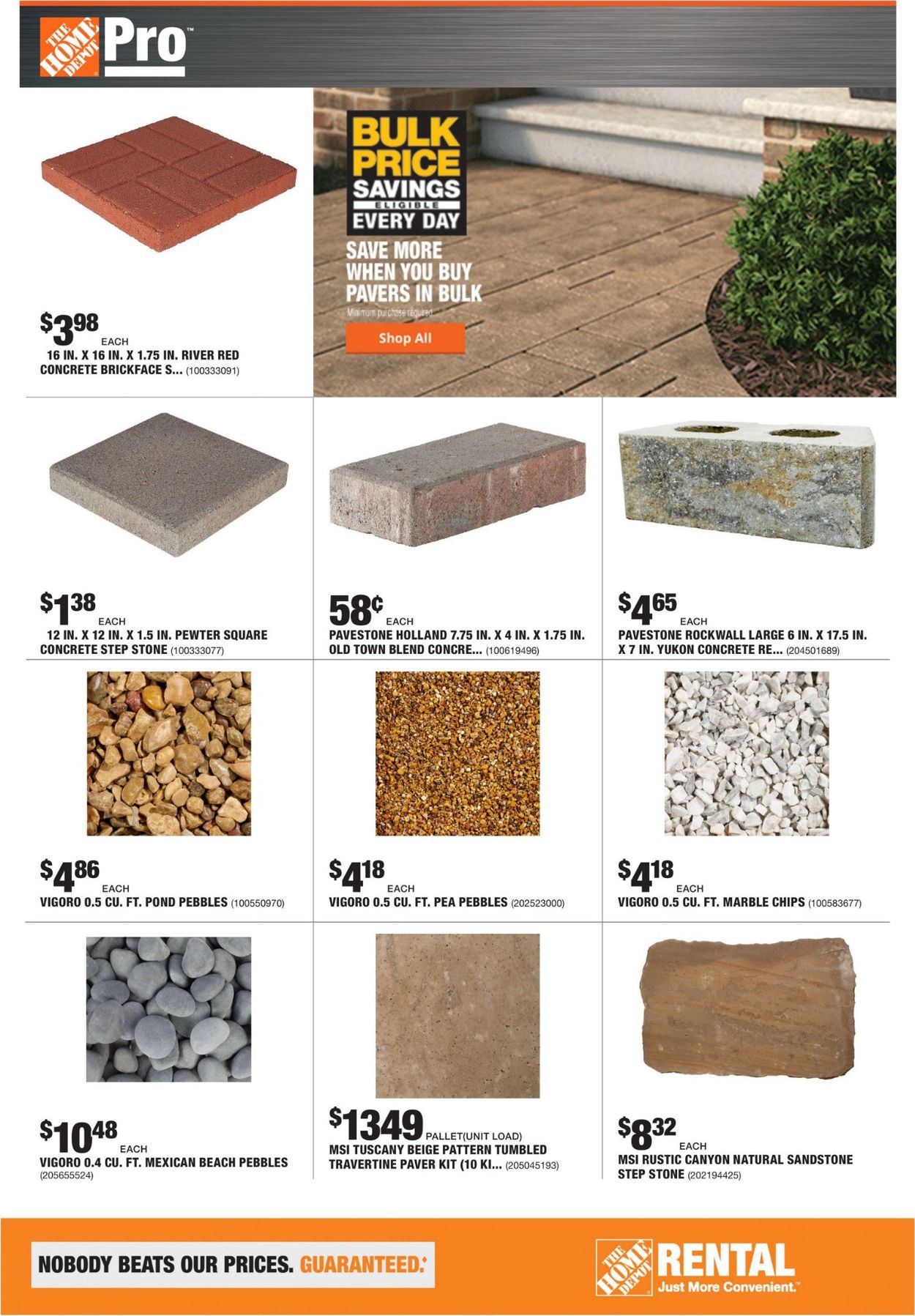 Catalogue Home Depot from 07/22/2019