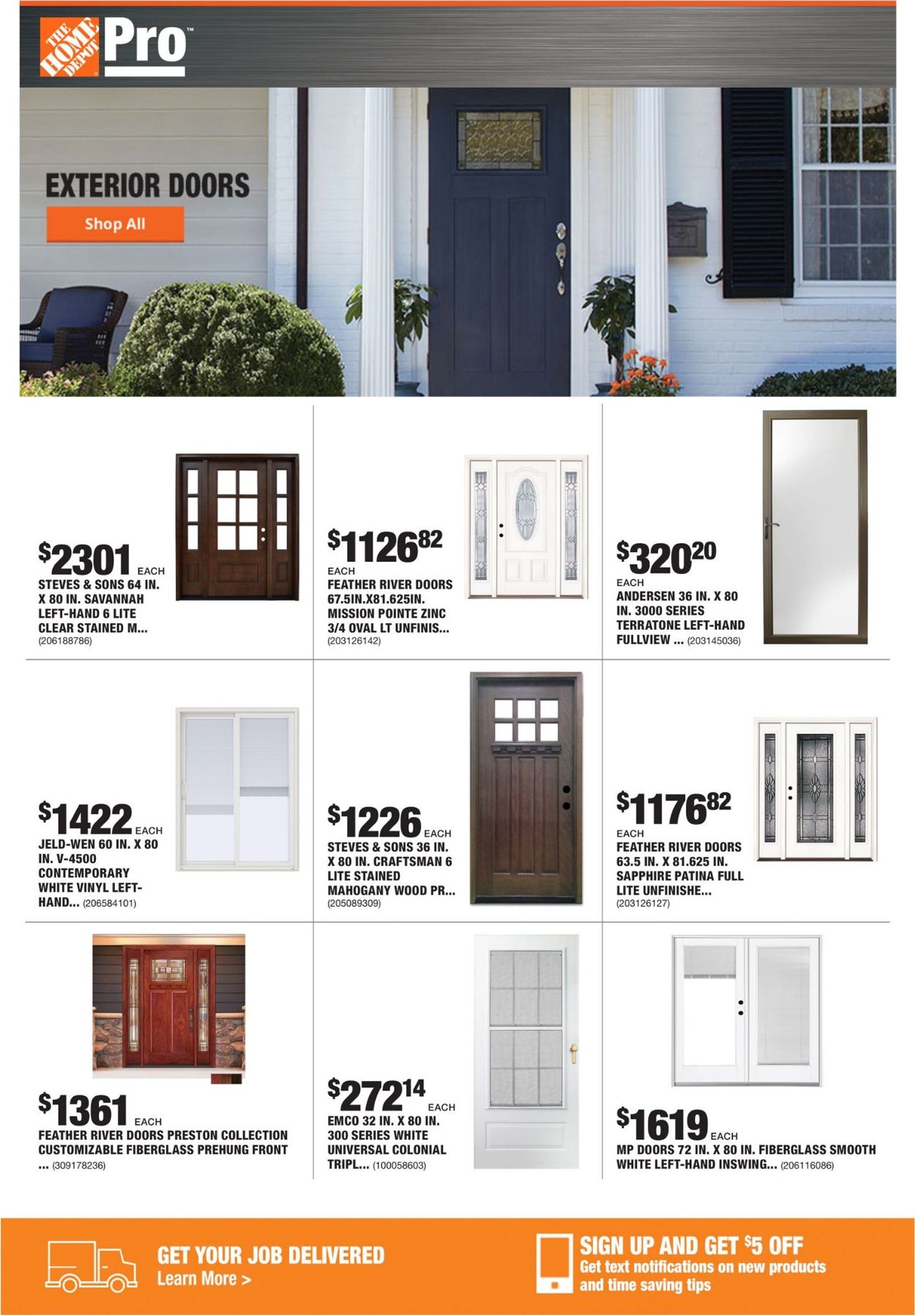 Catalogue Home Depot from 07/29/2019