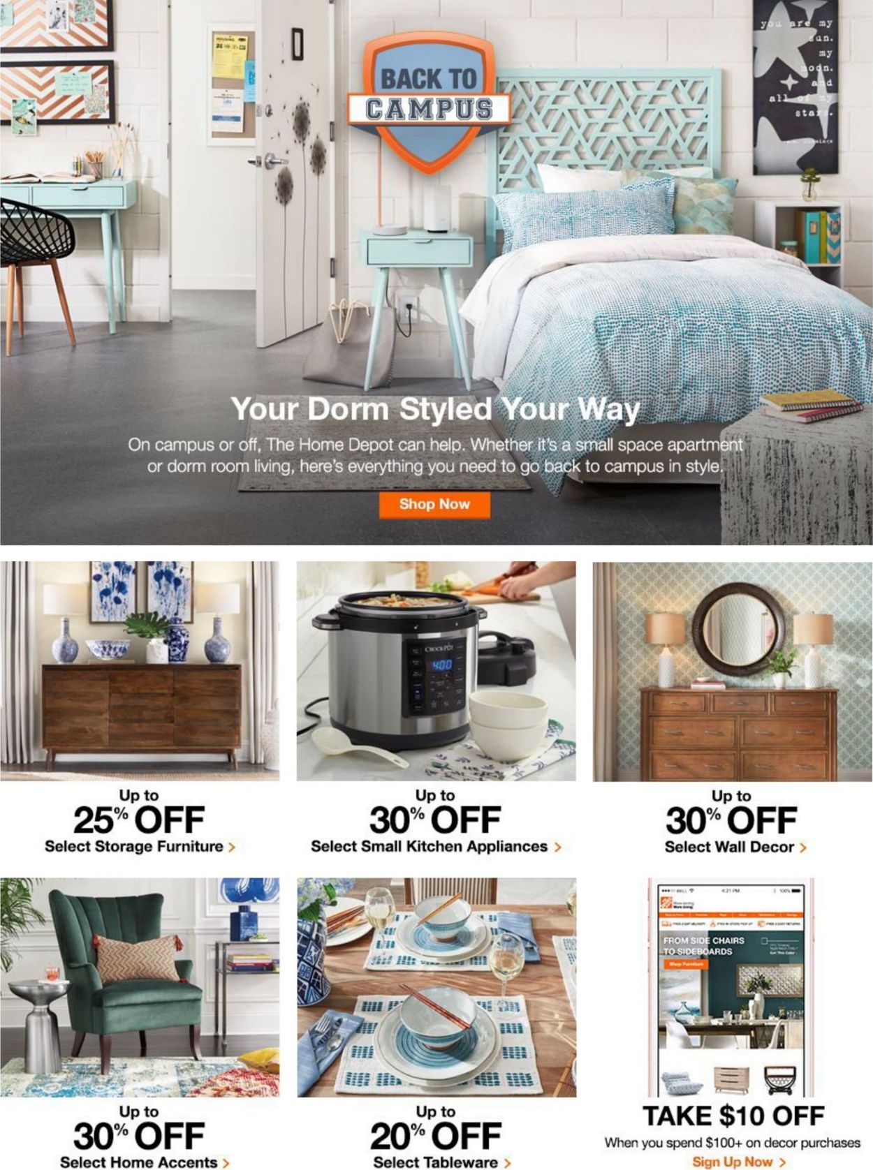 Catalogue Home Depot from 08/08/2019