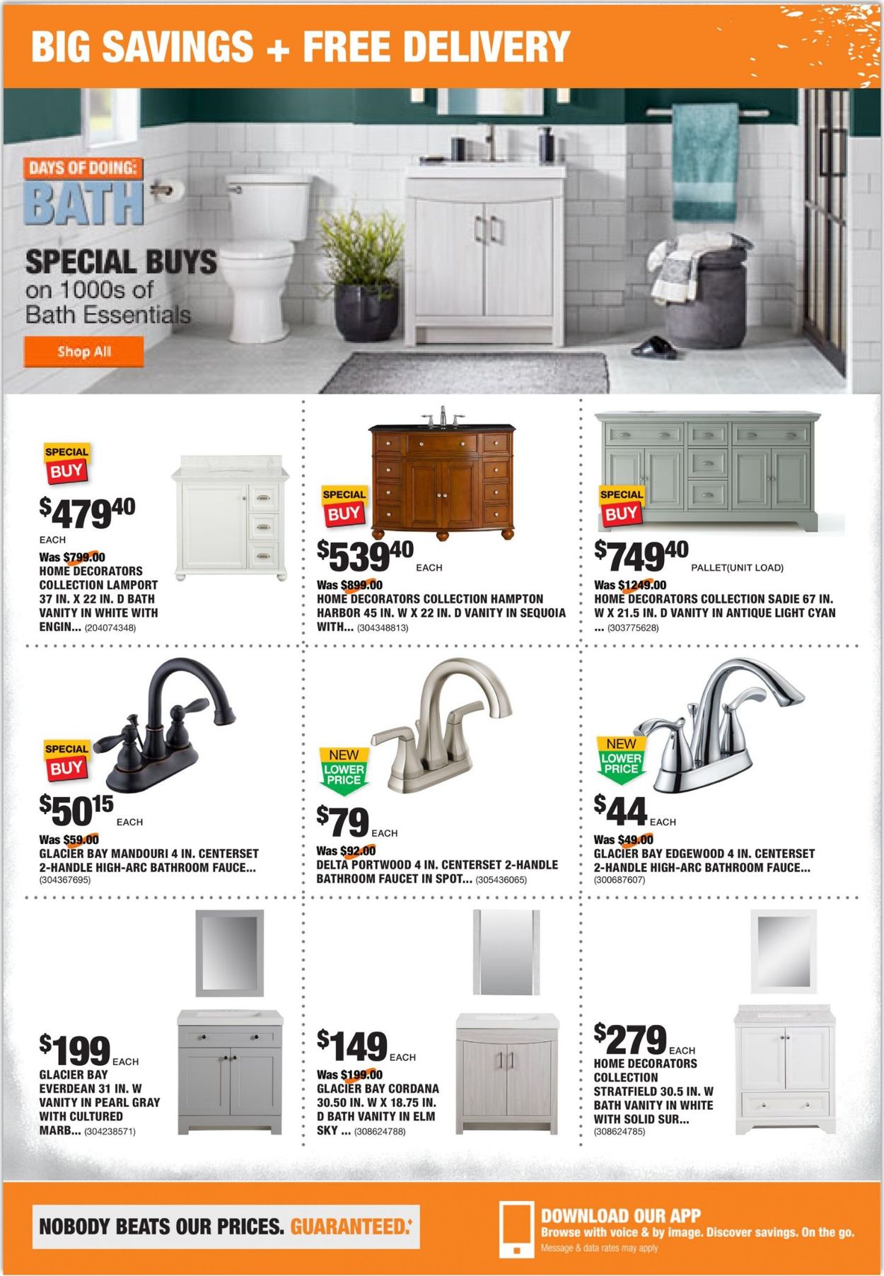 Catalogue Home Depot from 08/15/2019
