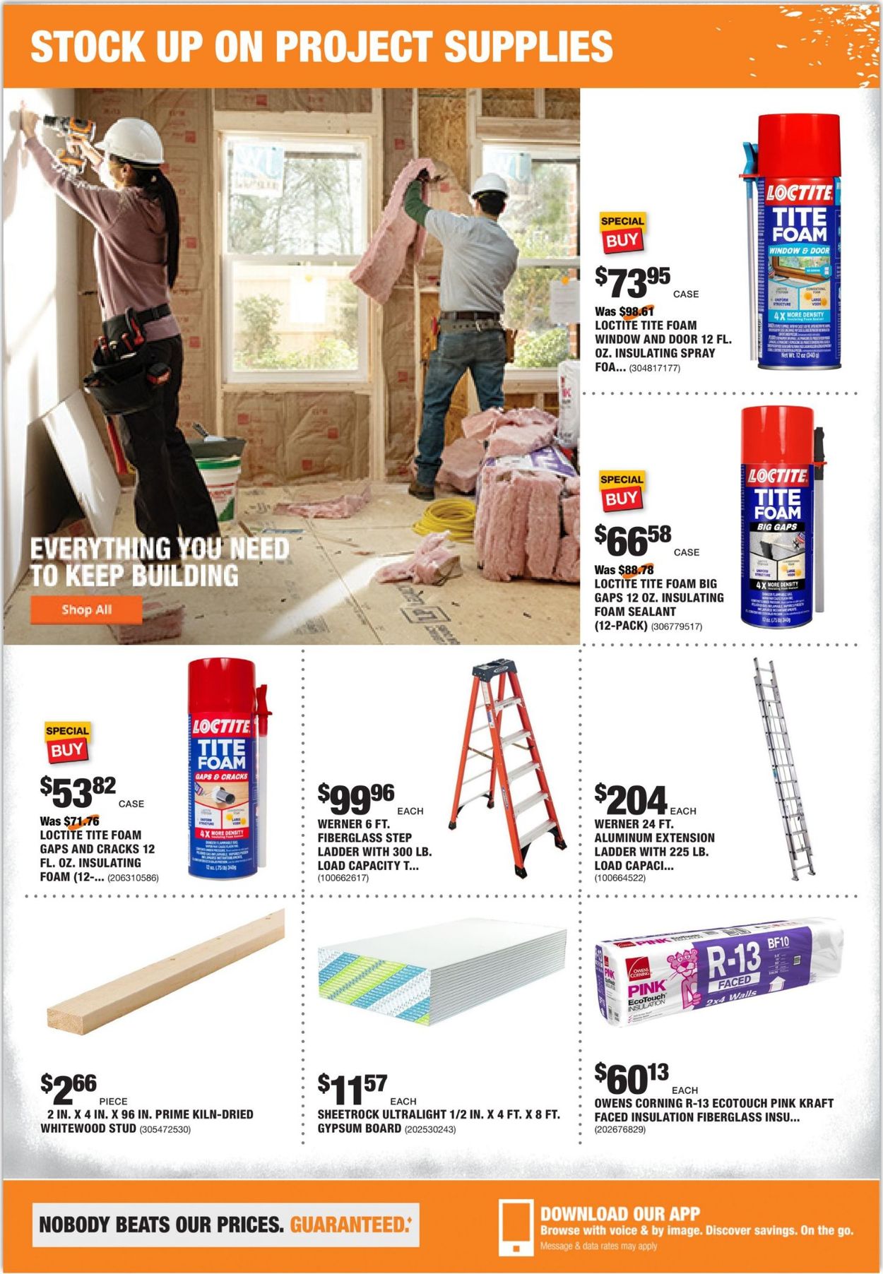 Catalogue Home Depot from 08/22/2019