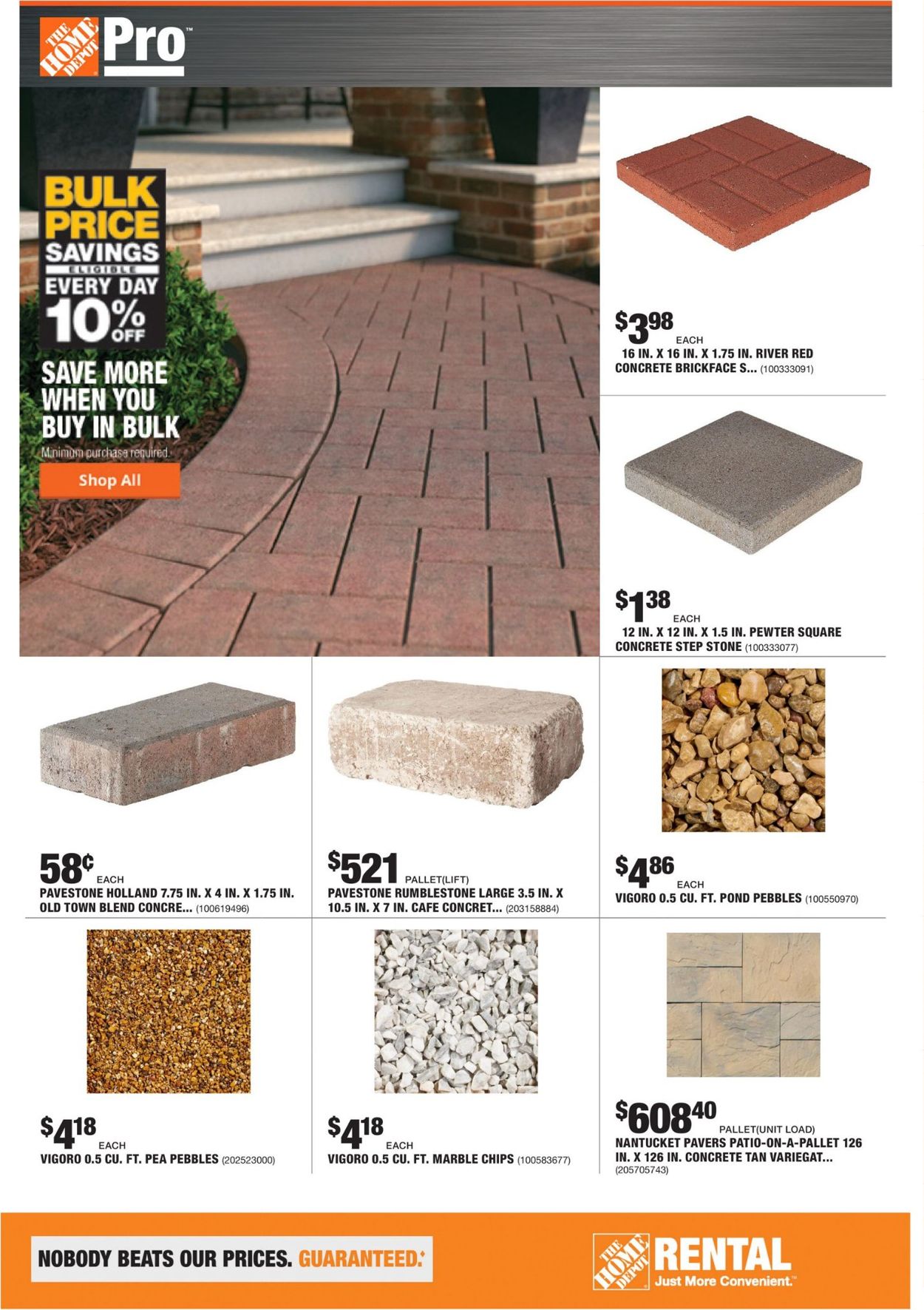 Catalogue Home Depot from 08/26/2019