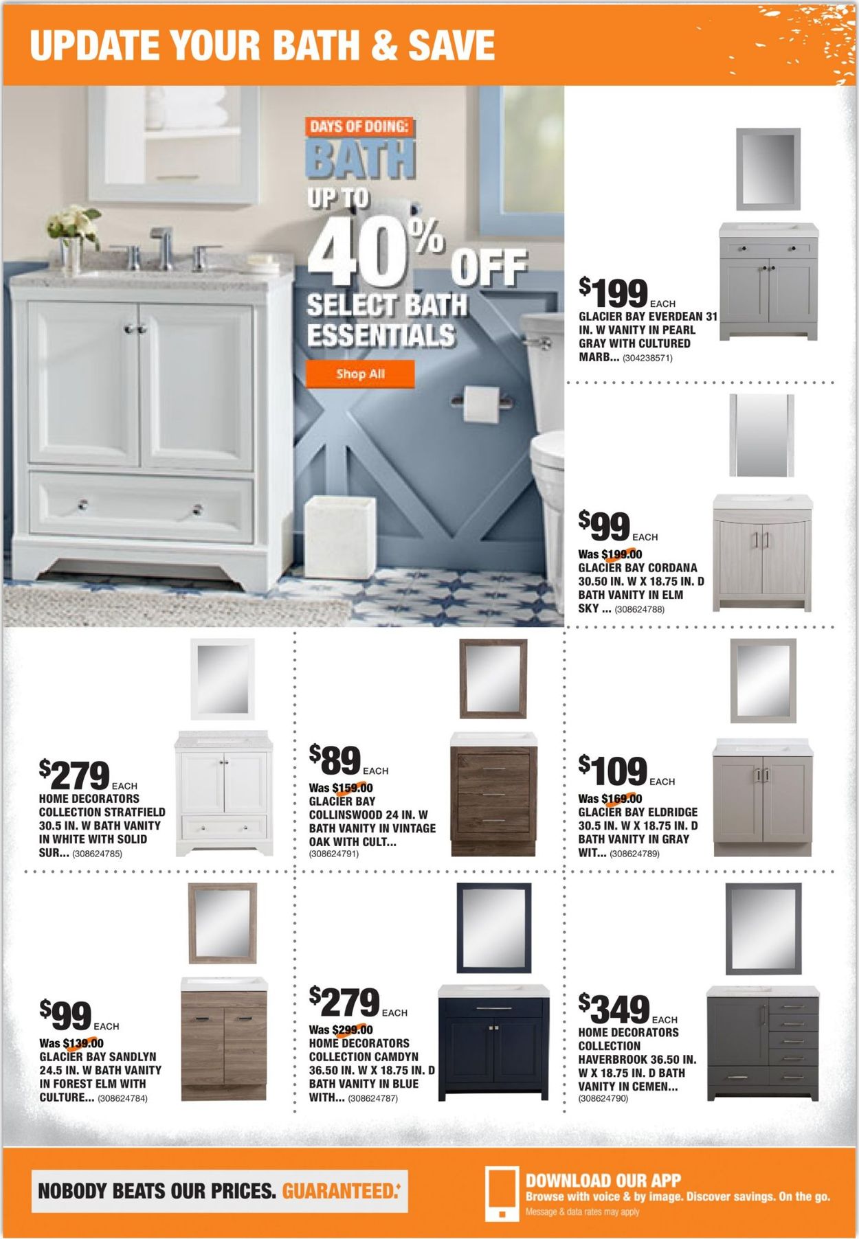 Catalogue Home Depot from 09/19/2019
