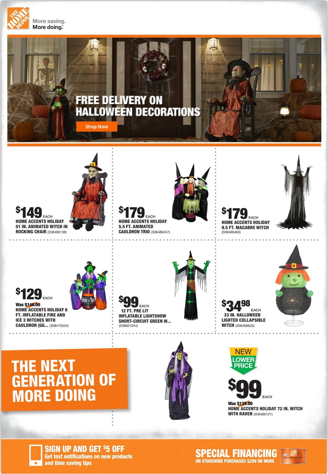 Catalogue Home Depot from 10/17/2019