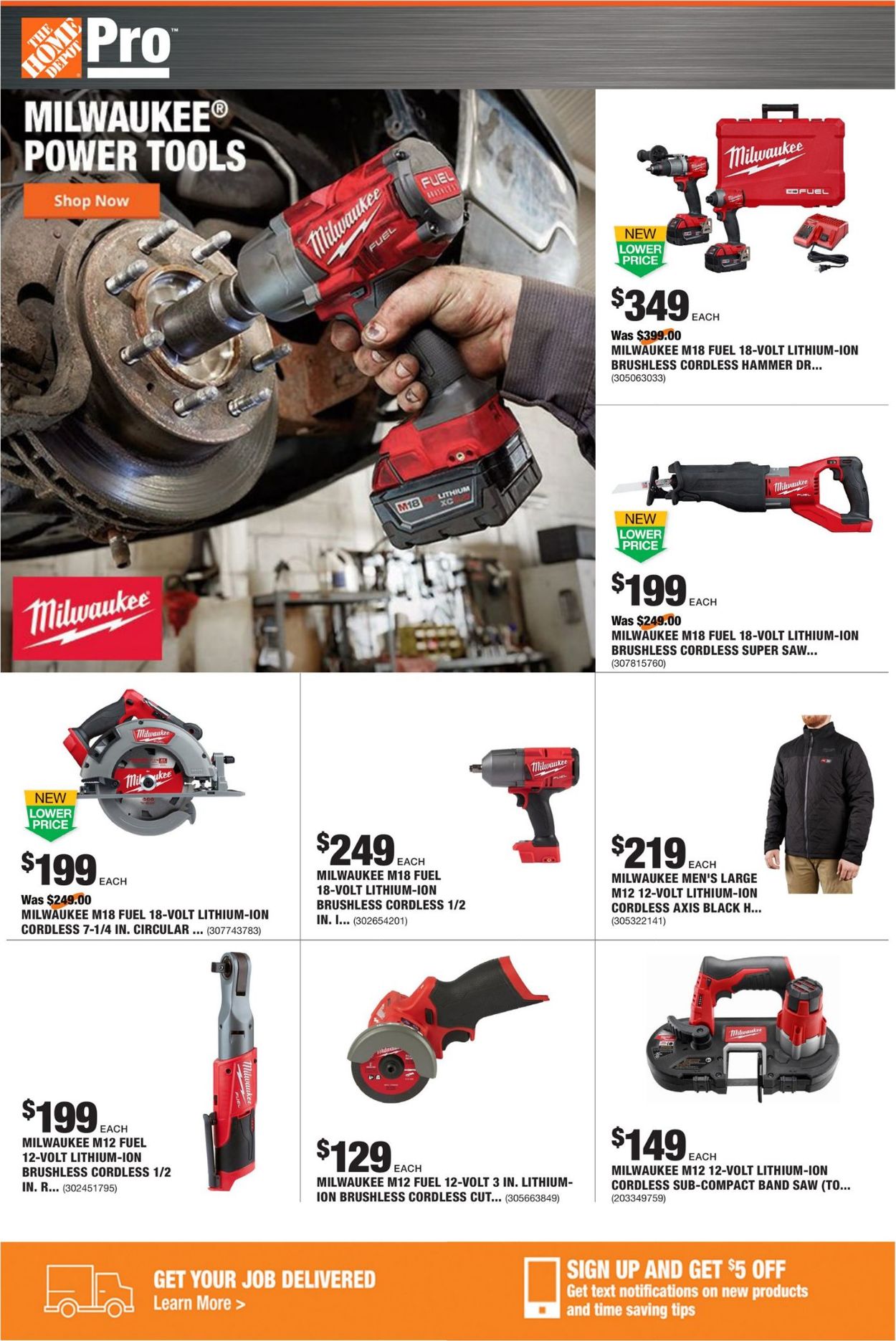 Catalogue Home Depot from 10/21/2019