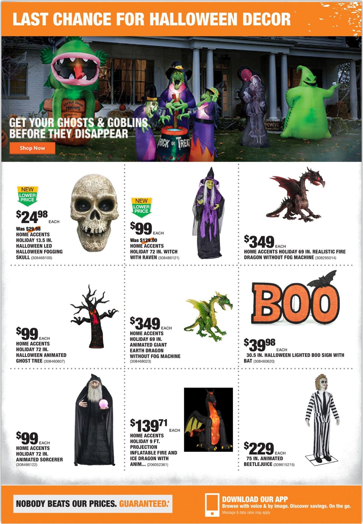 Catalogue Home Depot from 10/24/2019