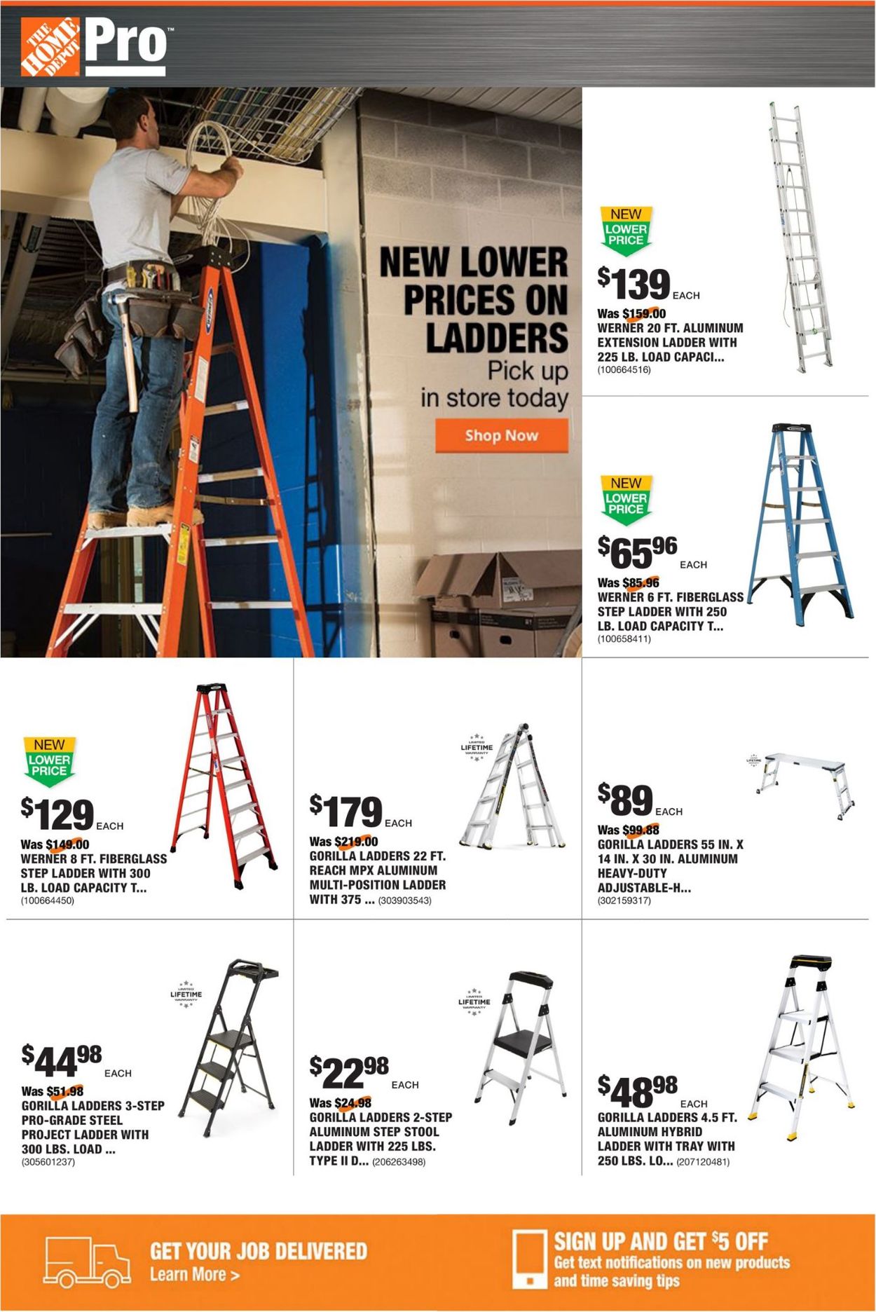 Catalogue Home Depot from 10/28/2019