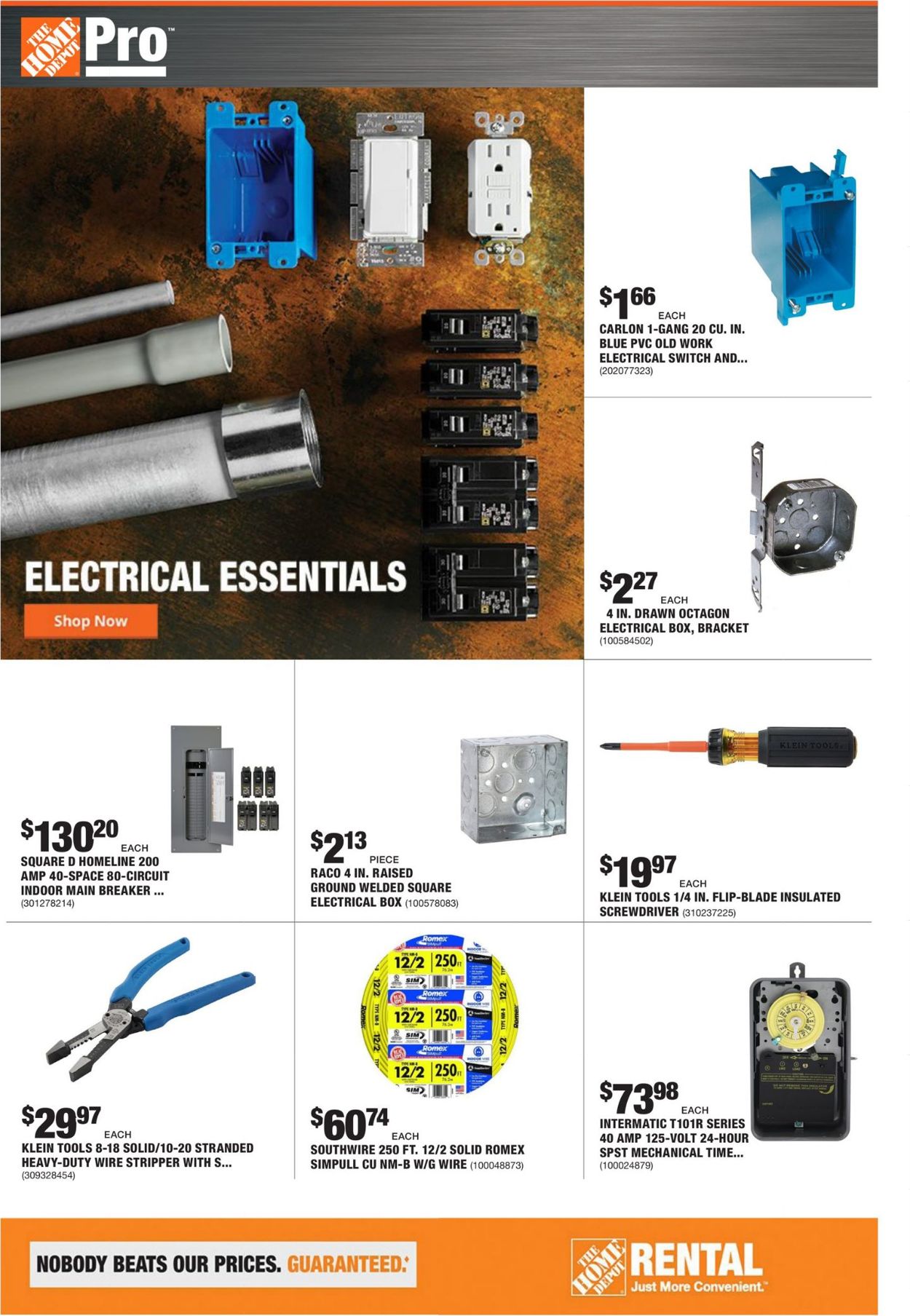 Catalogue Home Depot from 10/28/2019