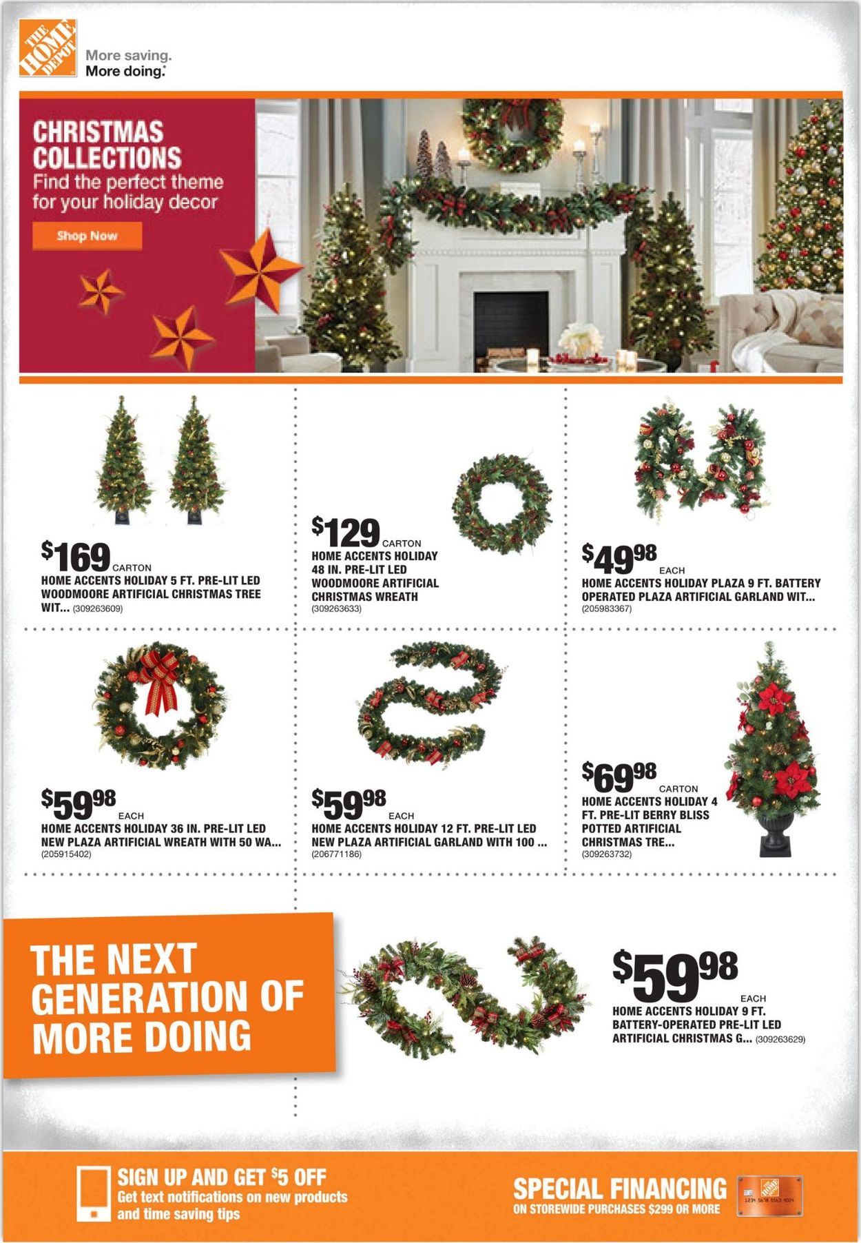 Catalogue Home Depot from 11/07/2019
