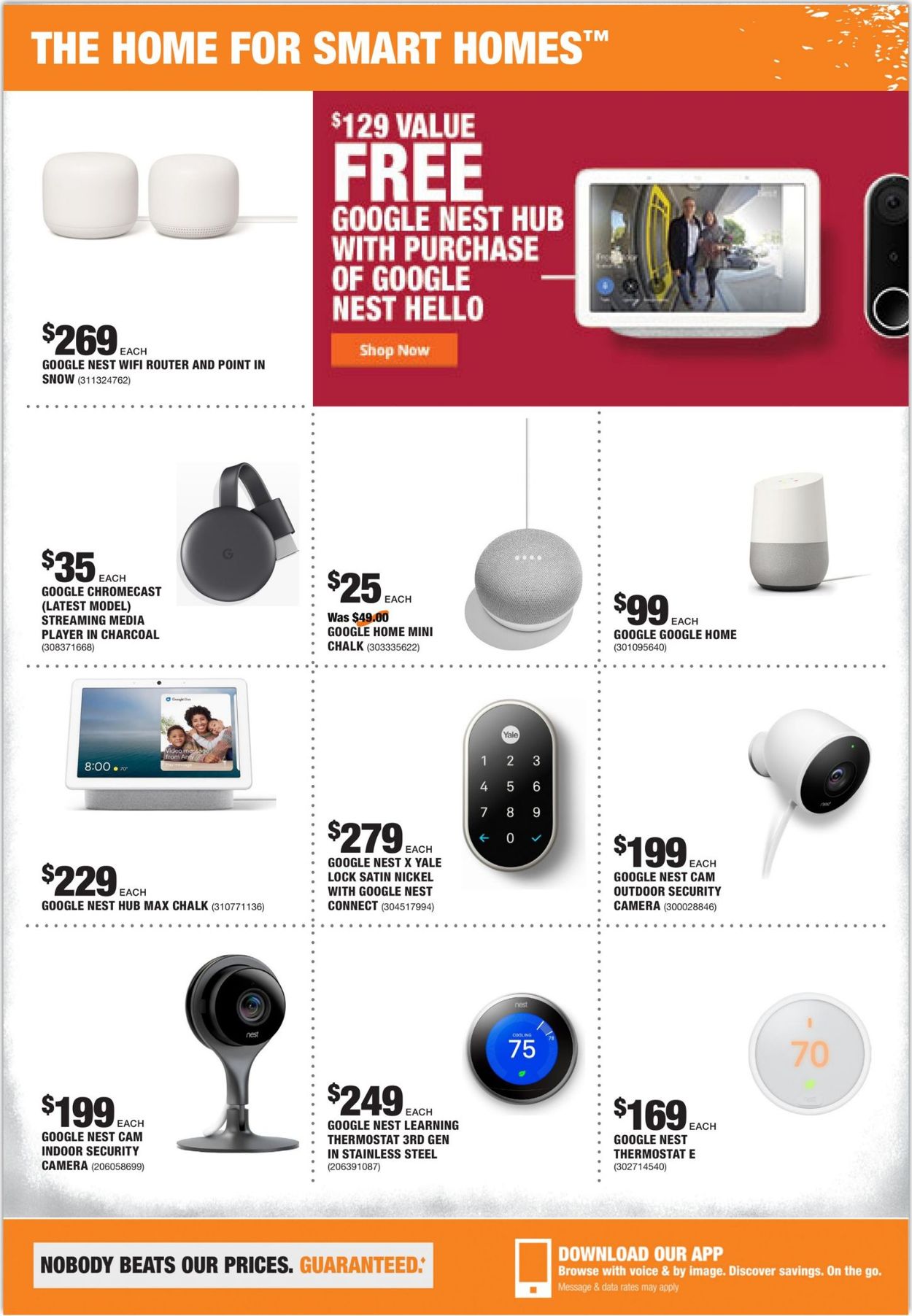 Catalogue Home Depot - Holiday Ad 2019 from 11/14/2019