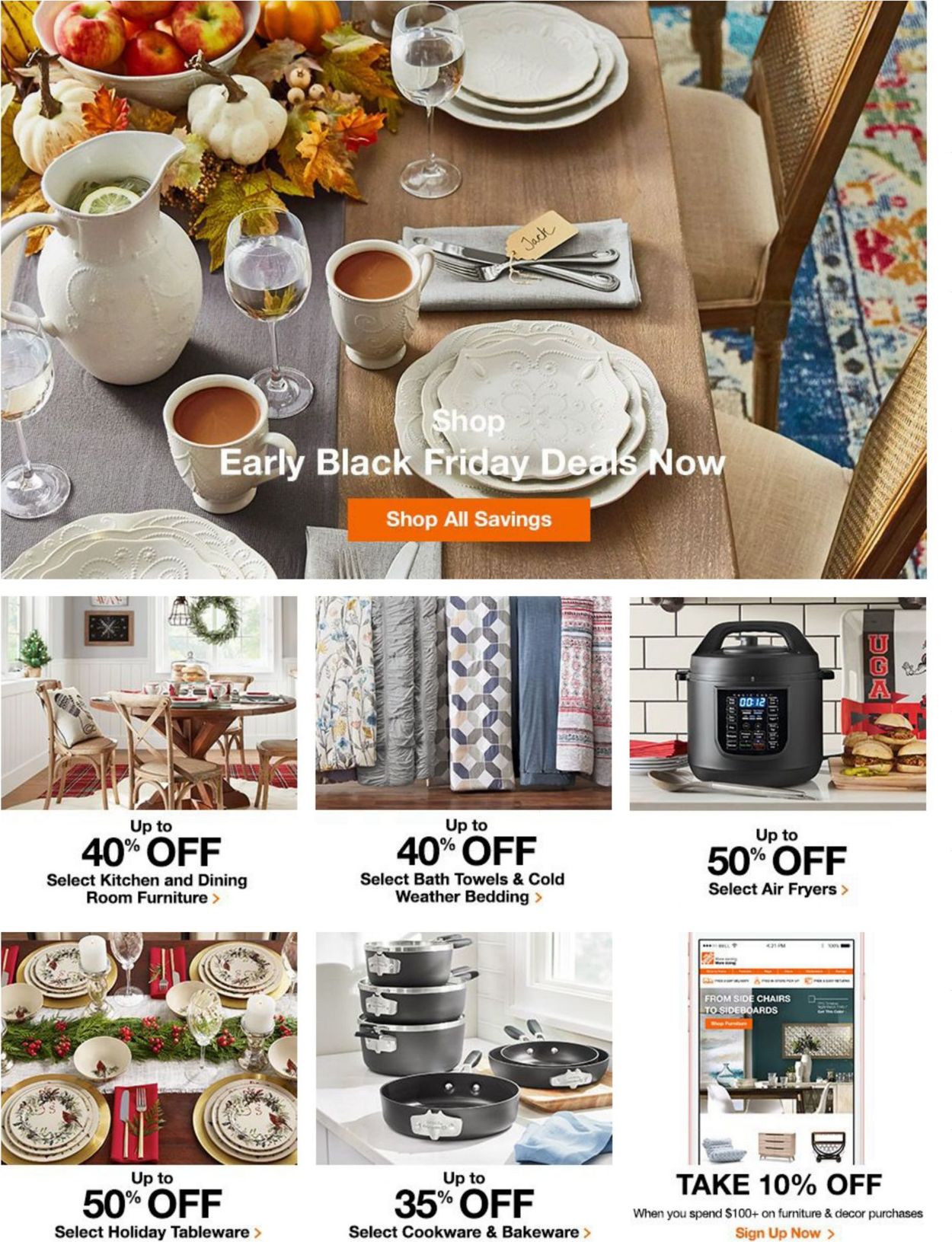 Catalogue Home Depot - Holiday Ad 2019 from 11/14/2019