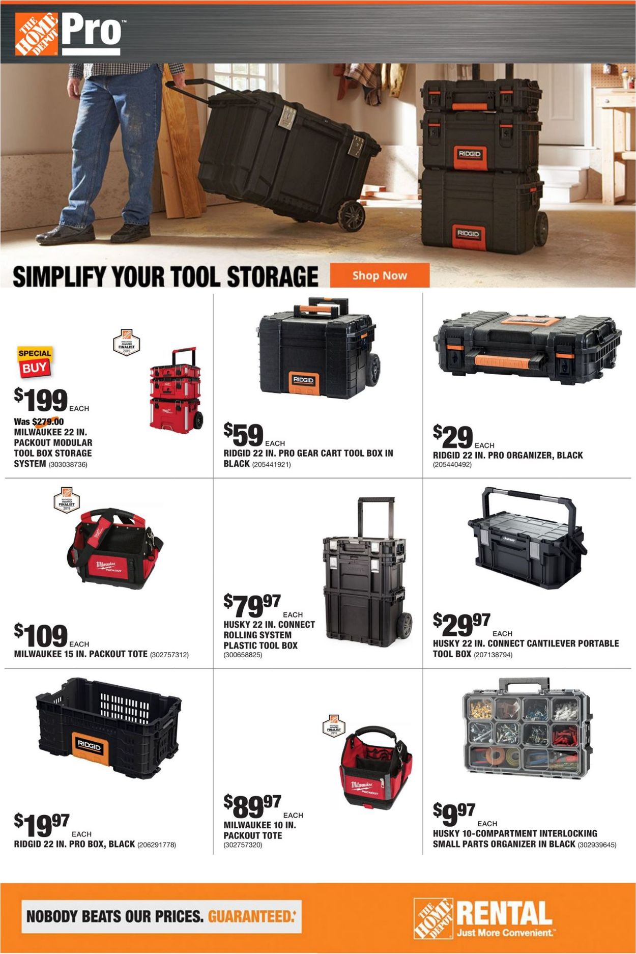 Catalogue Home Depot from 11/18/2019