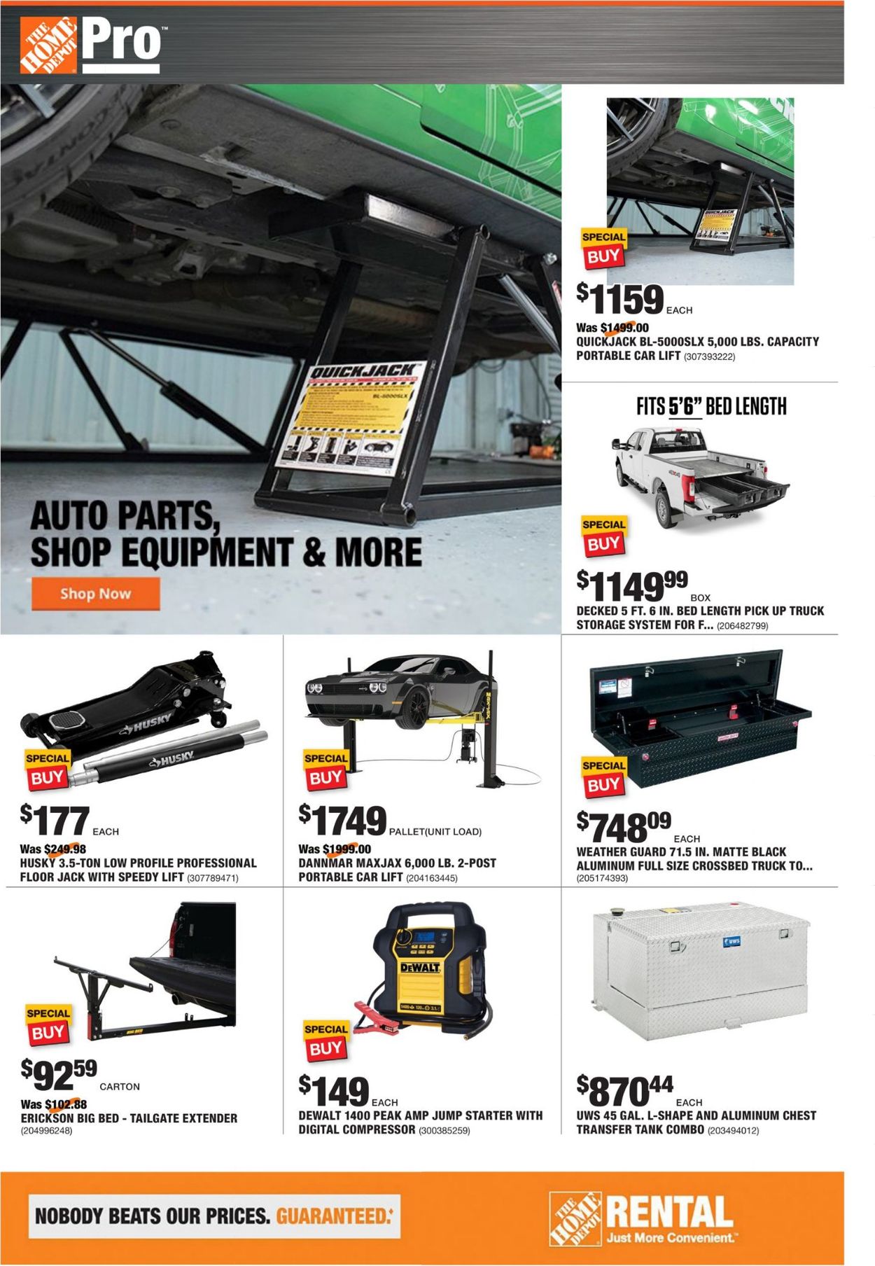 Catalogue Home Depot from 11/18/2019