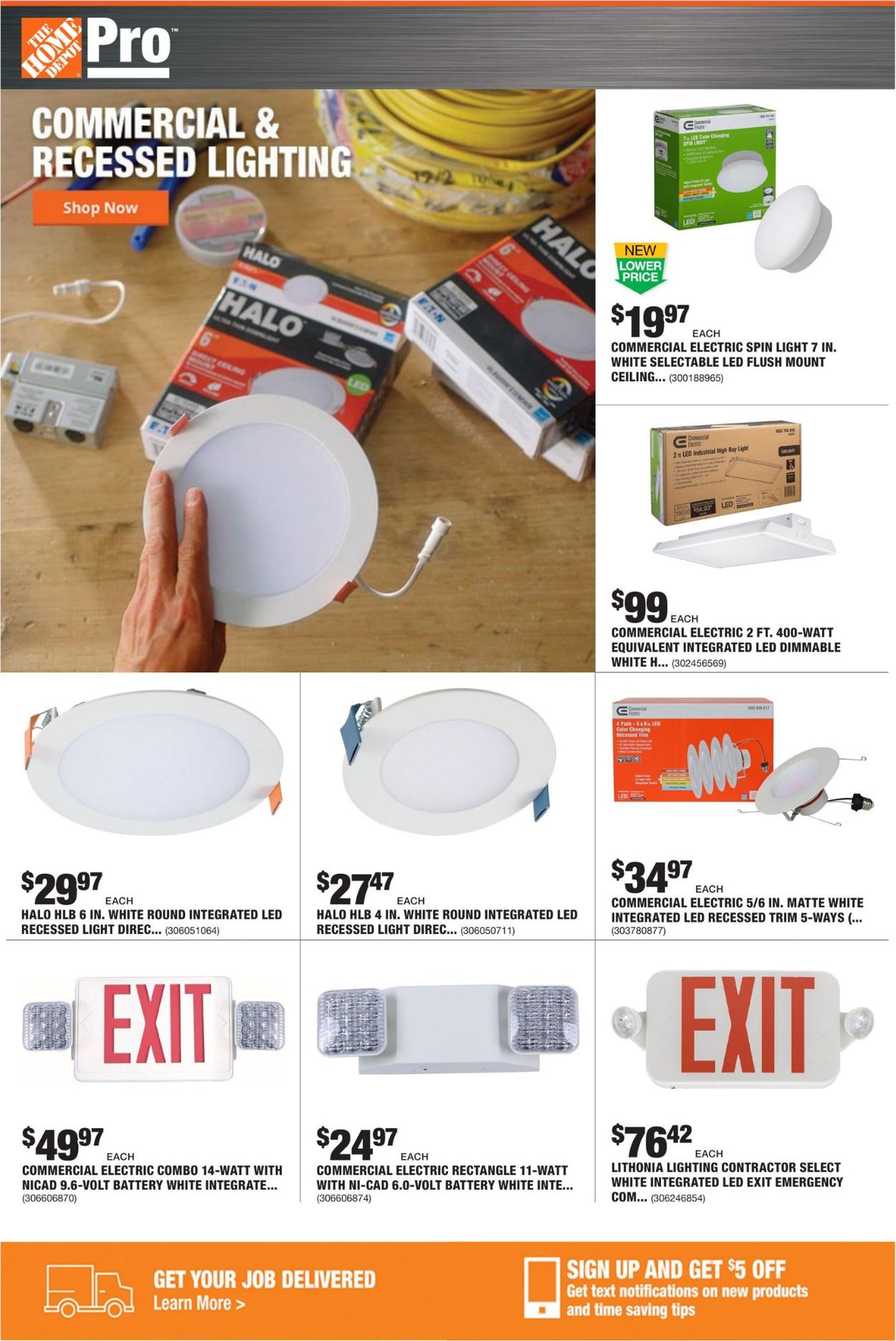 Catalogue Home Depot from 11/25/2019