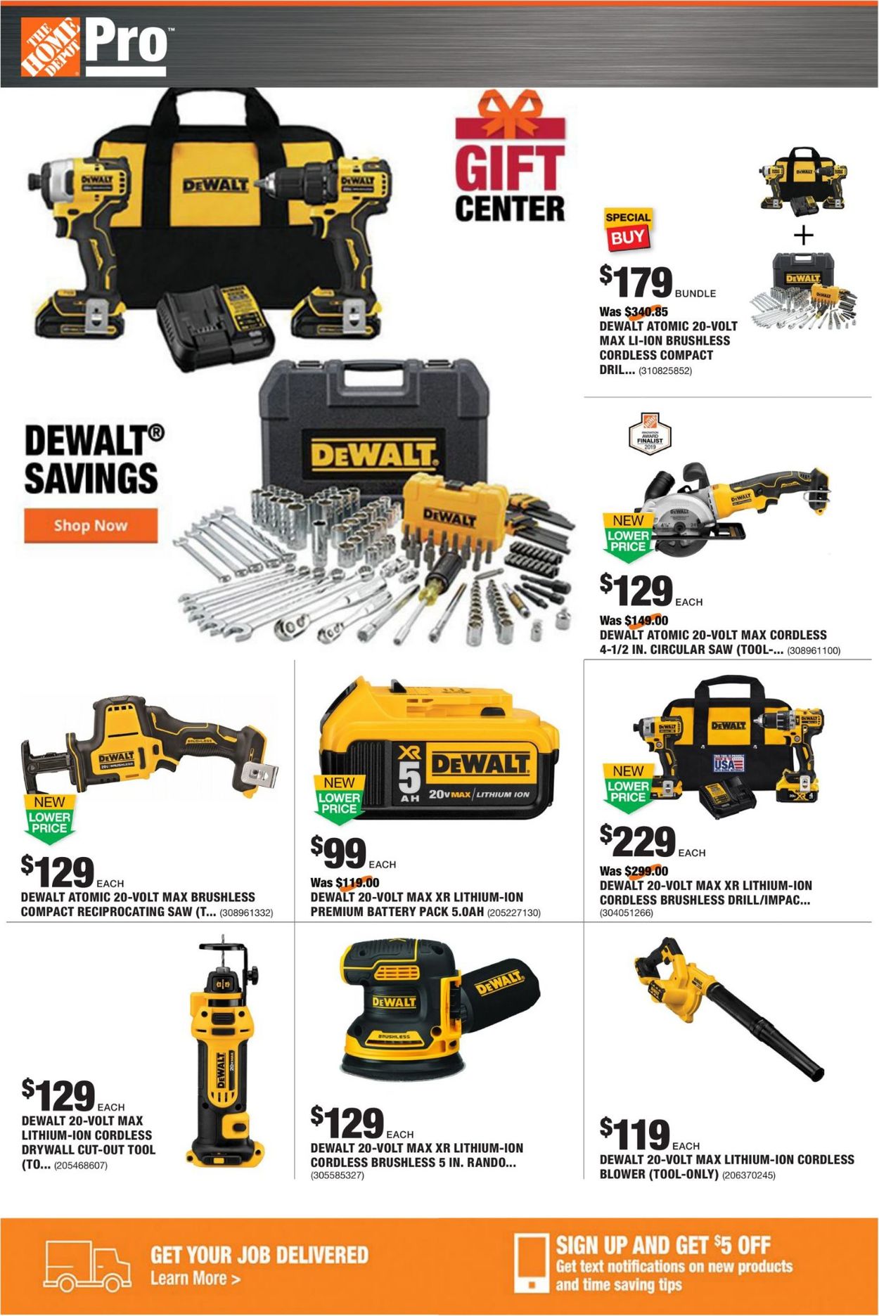 Catalogue Home Depot from 12/02/2019