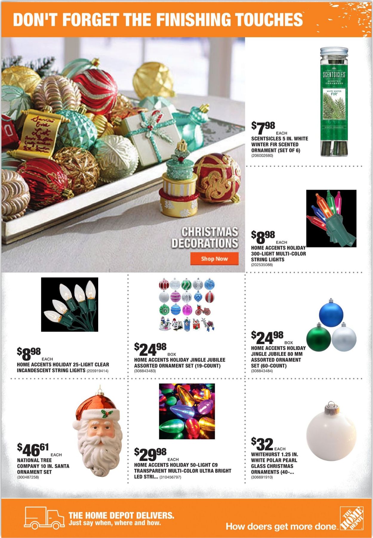 Catalogue Home Depot - Christmas Ad 2019 from 12/12/2019